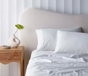 Accessorize 2500TC Cotton Rich Sheet Sets - WHITE