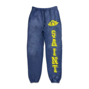Angel Of Death Sweatpants "Navy/Yellow"