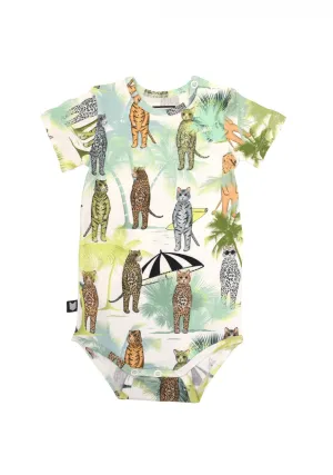 Animal Palm Bodysuit - LAST ONE 1-2 years