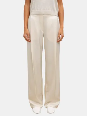 Barb Pleated High Waist Pant
