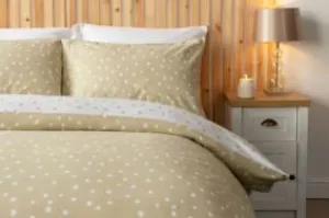 Belledorm Snowfall Cream Duvet Set