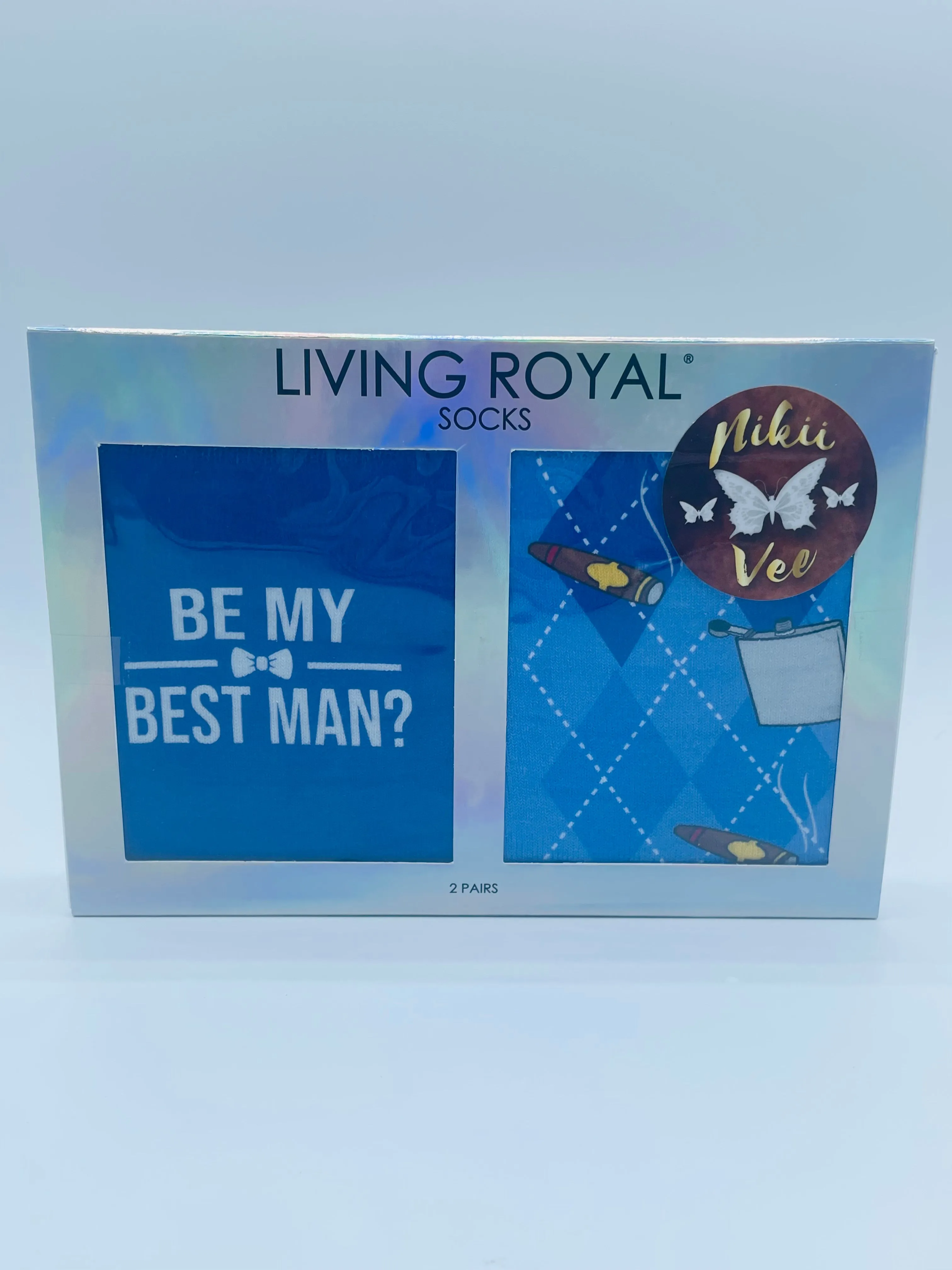 Best Man Crew Socks Gift Set