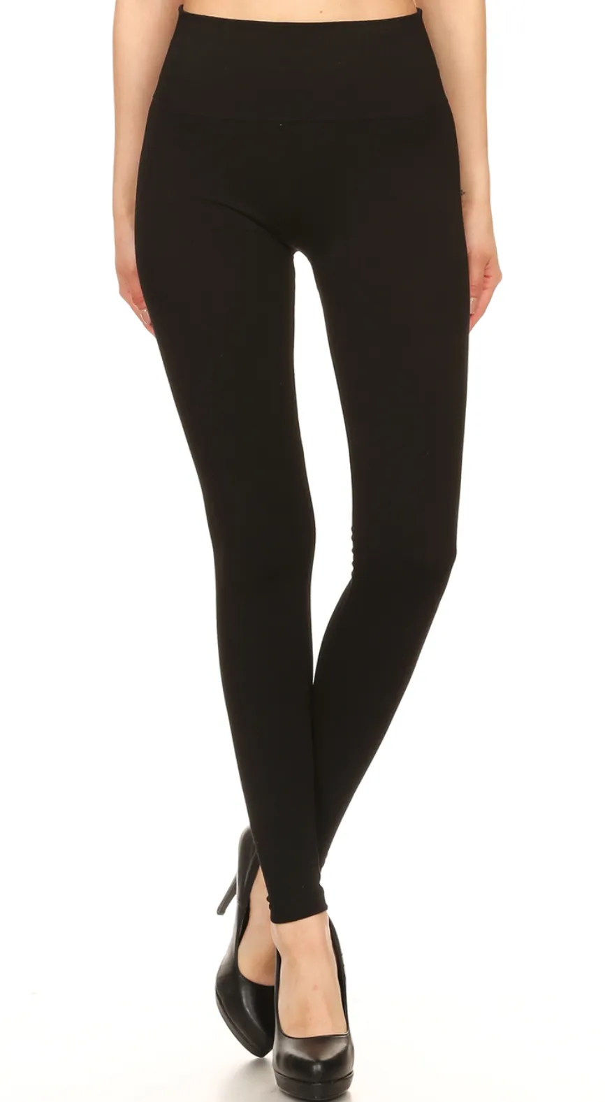 Body Slimming High Waist Black Leggings