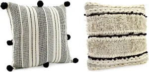 Boho Farmhouse Throw Pillow Covers (Case of 25 Sets)