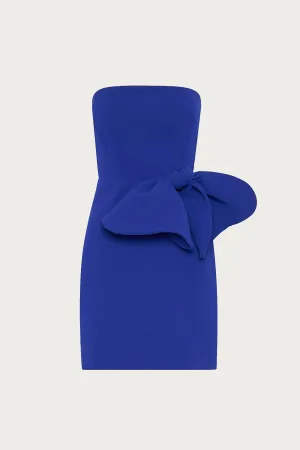 BOW TIE MINI DRESS