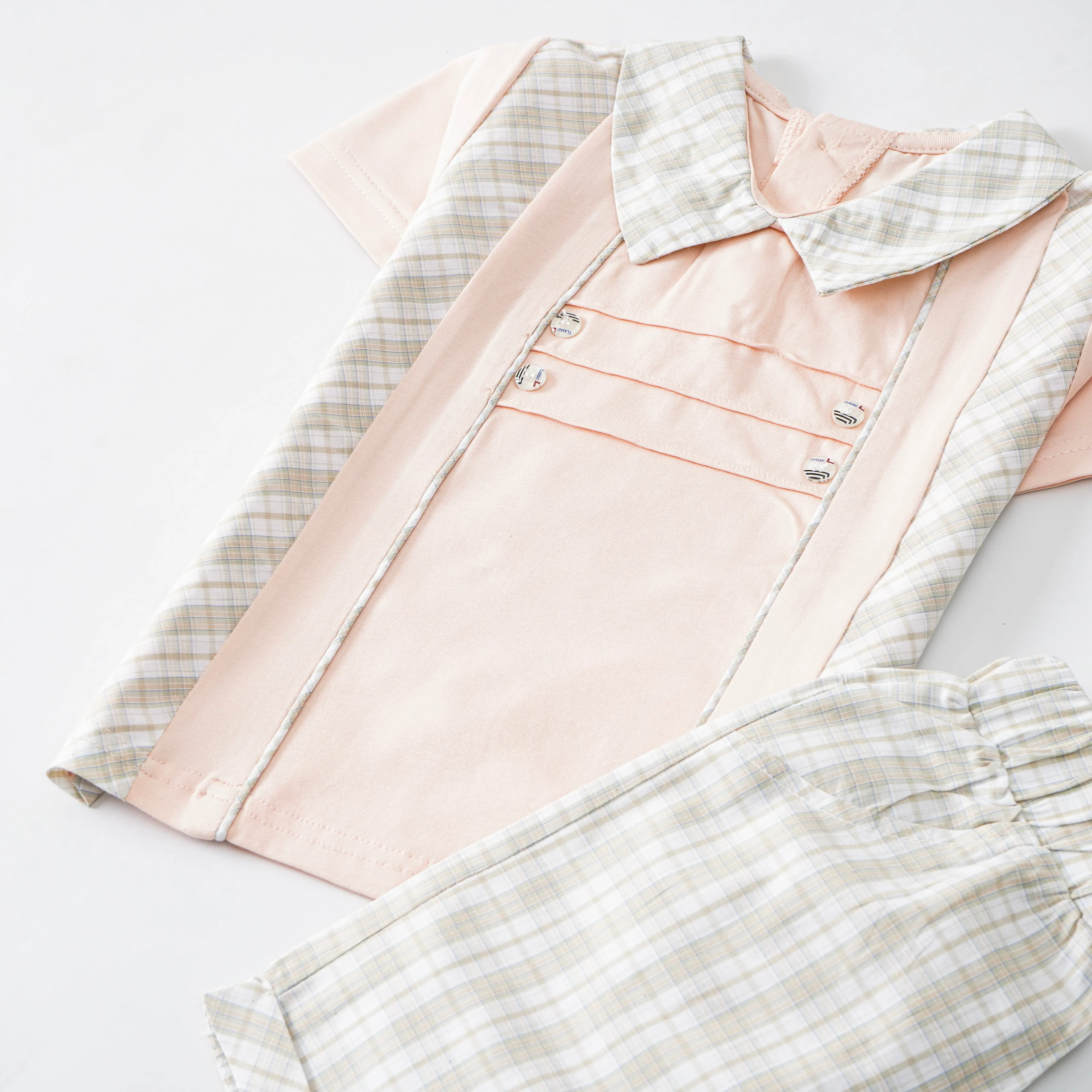 Boys Half Sleeves 2 Piece Suit (2324)