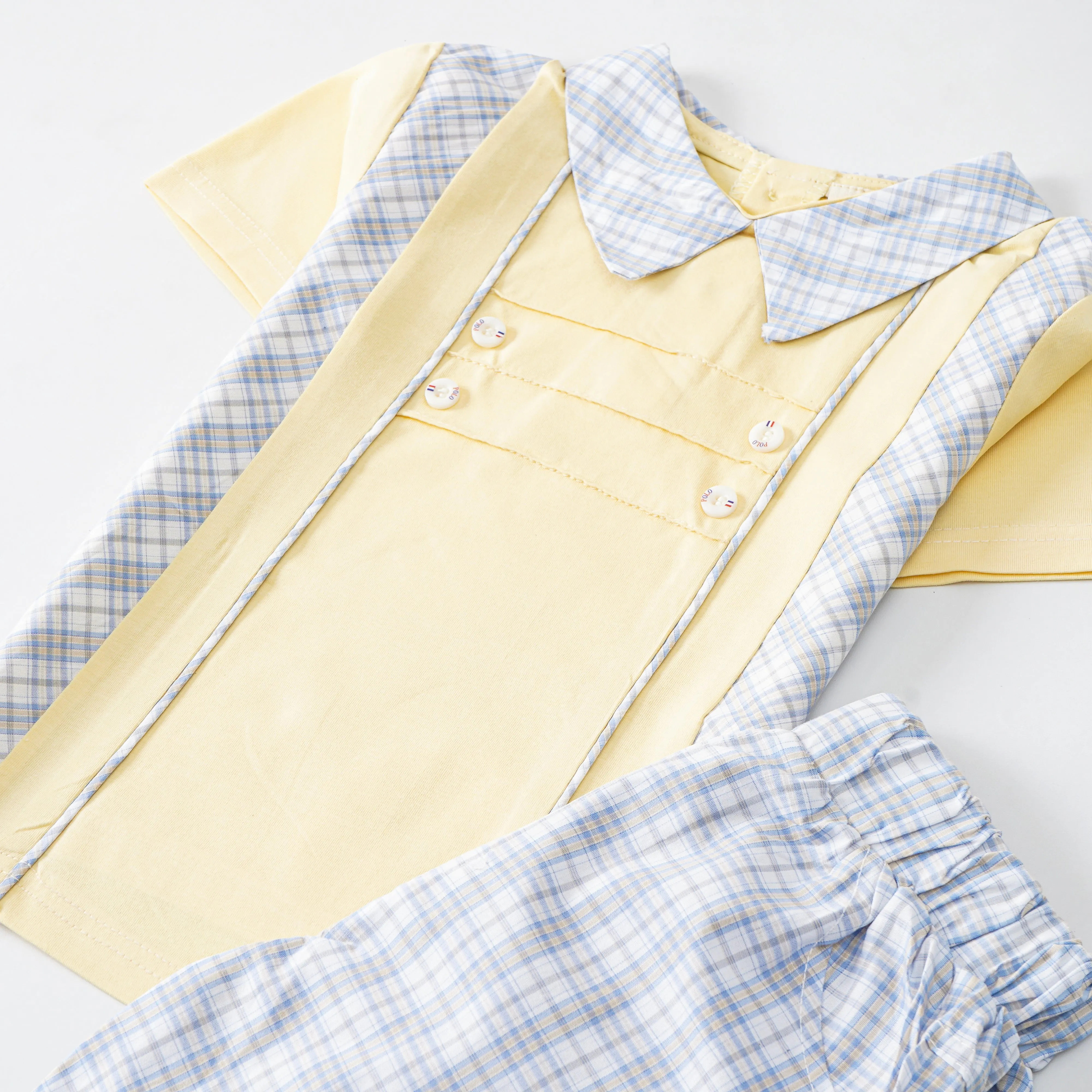 Boys Half Sleeves 2 Piece Suit (2324)