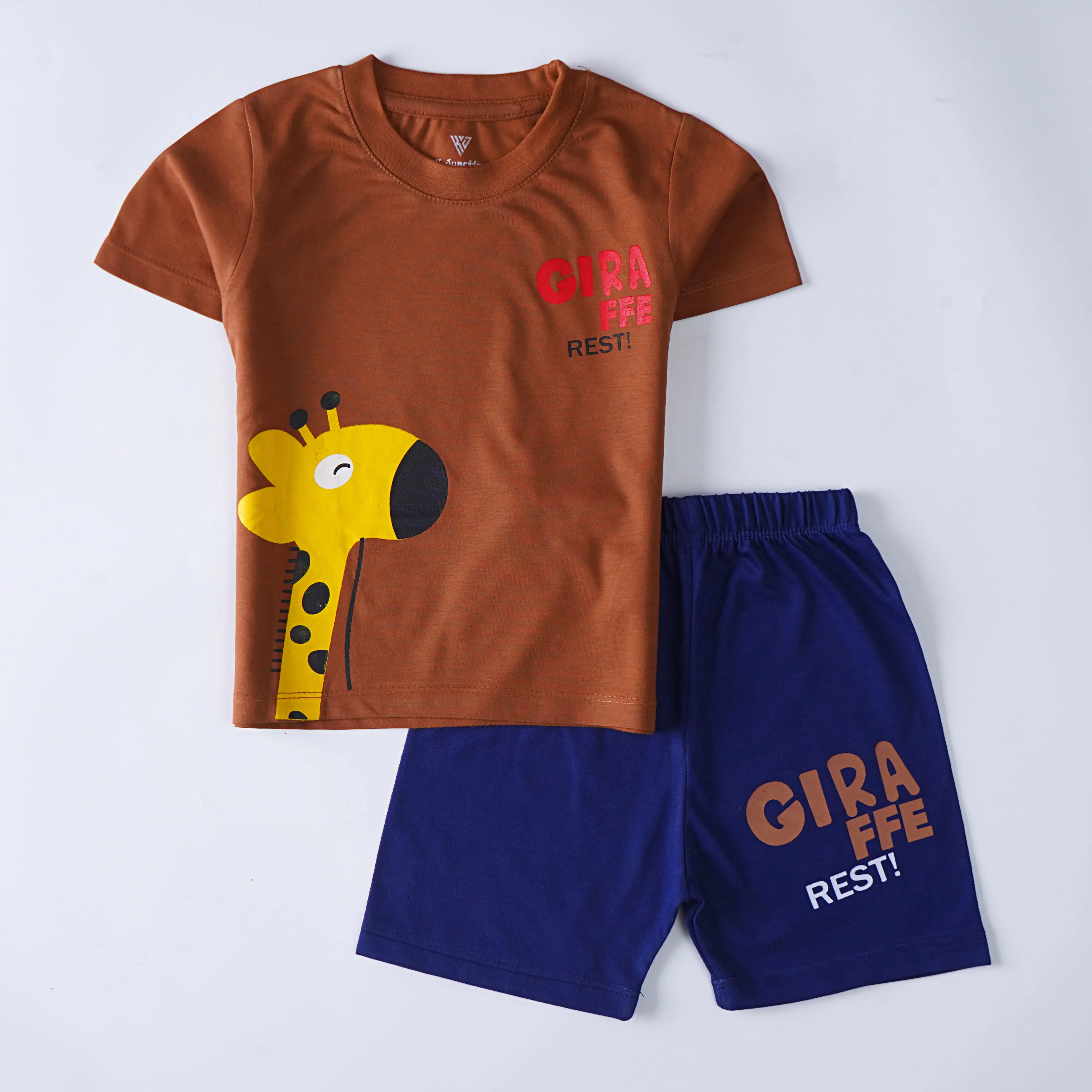 Boys Half Sleeves 2 Piece Suit