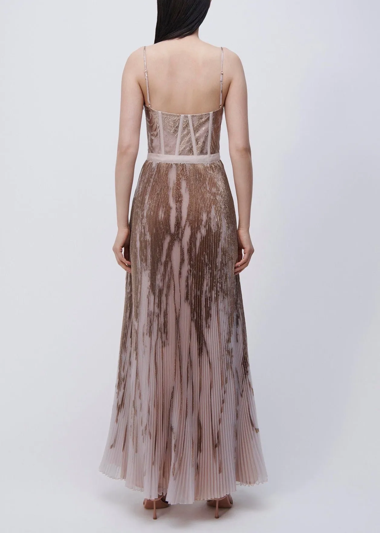 Brielle Bustier Gown (Blush)