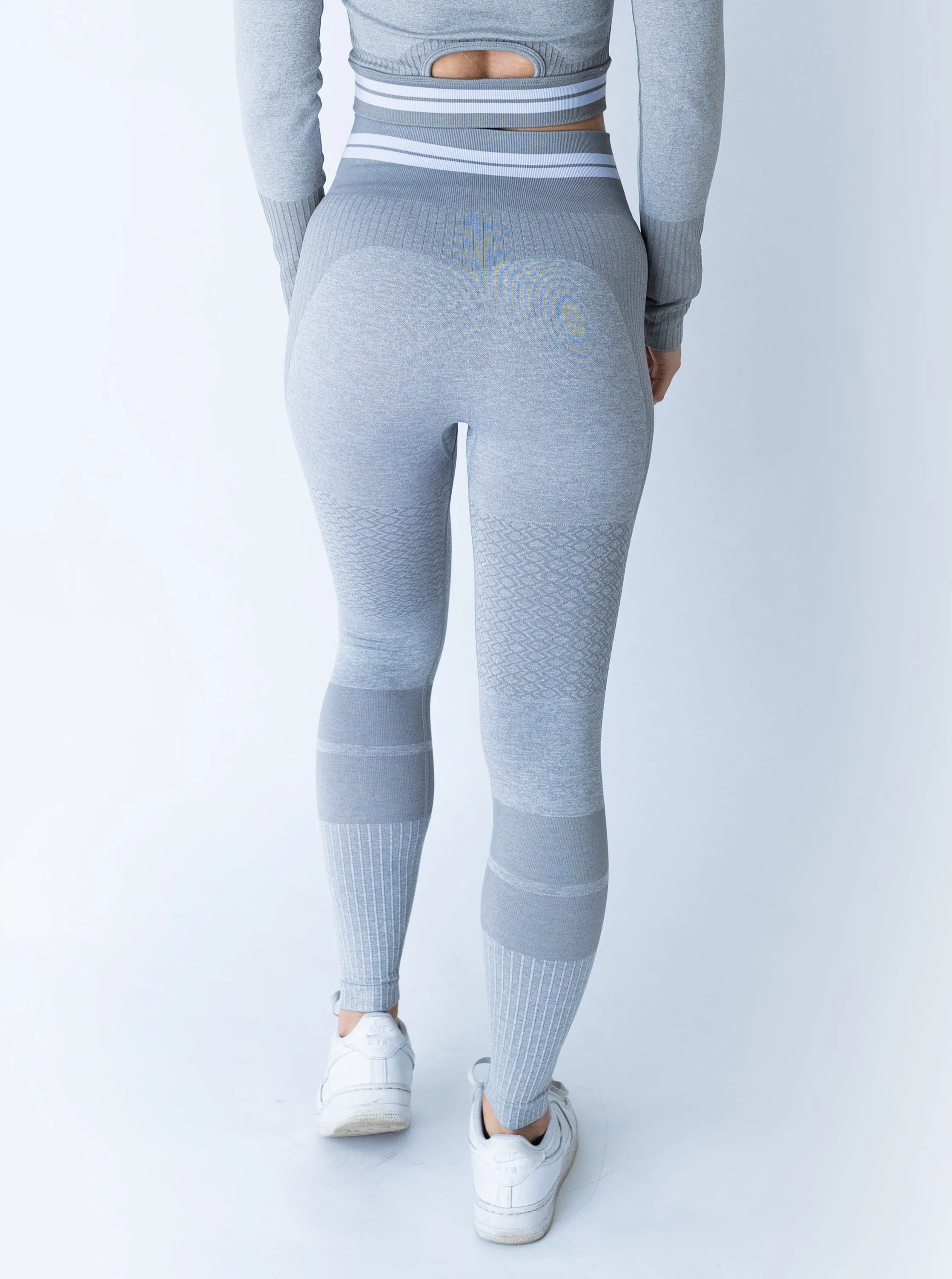 Bright Lines Light Grey Legging