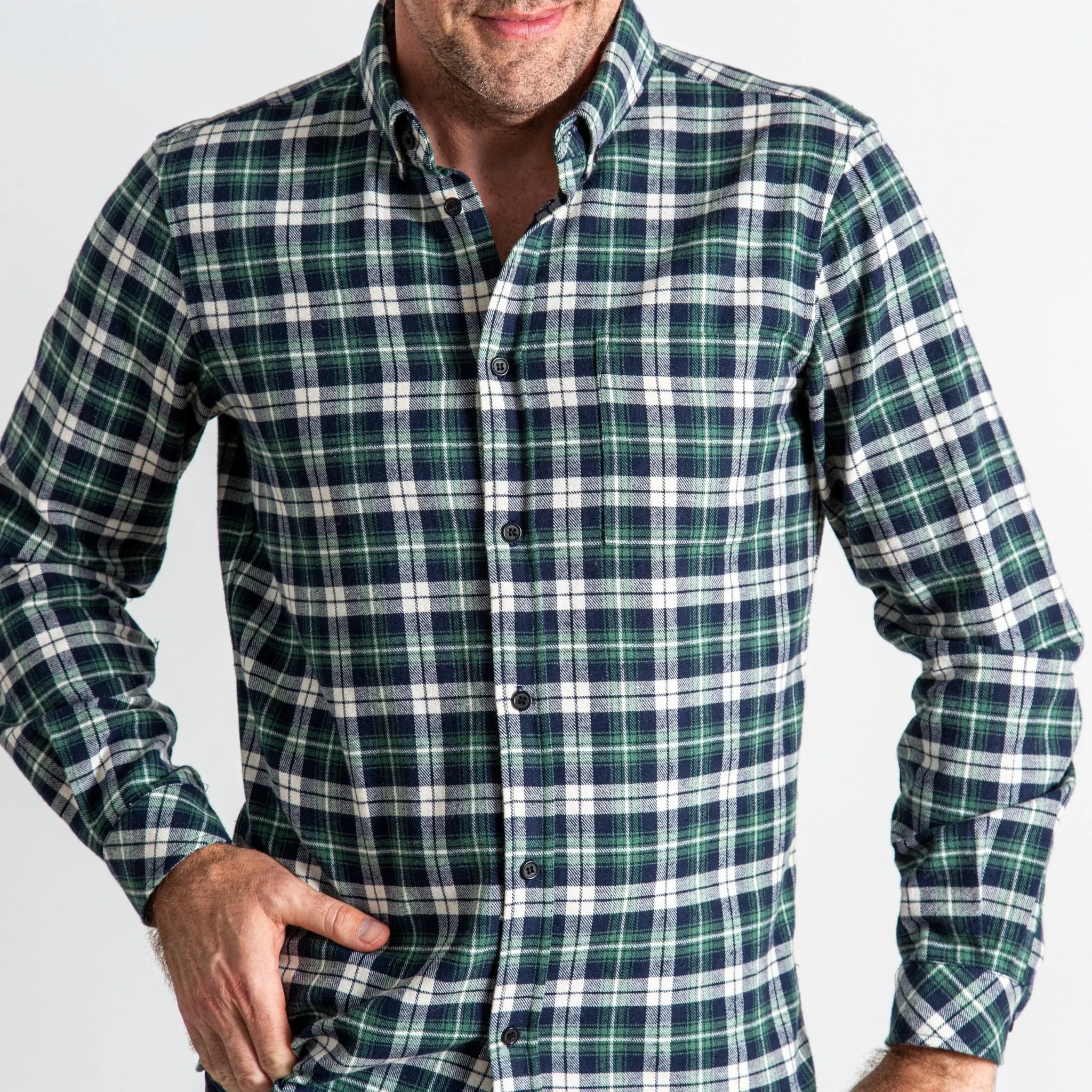 Brighton Long Sleeve Flannel Shirt