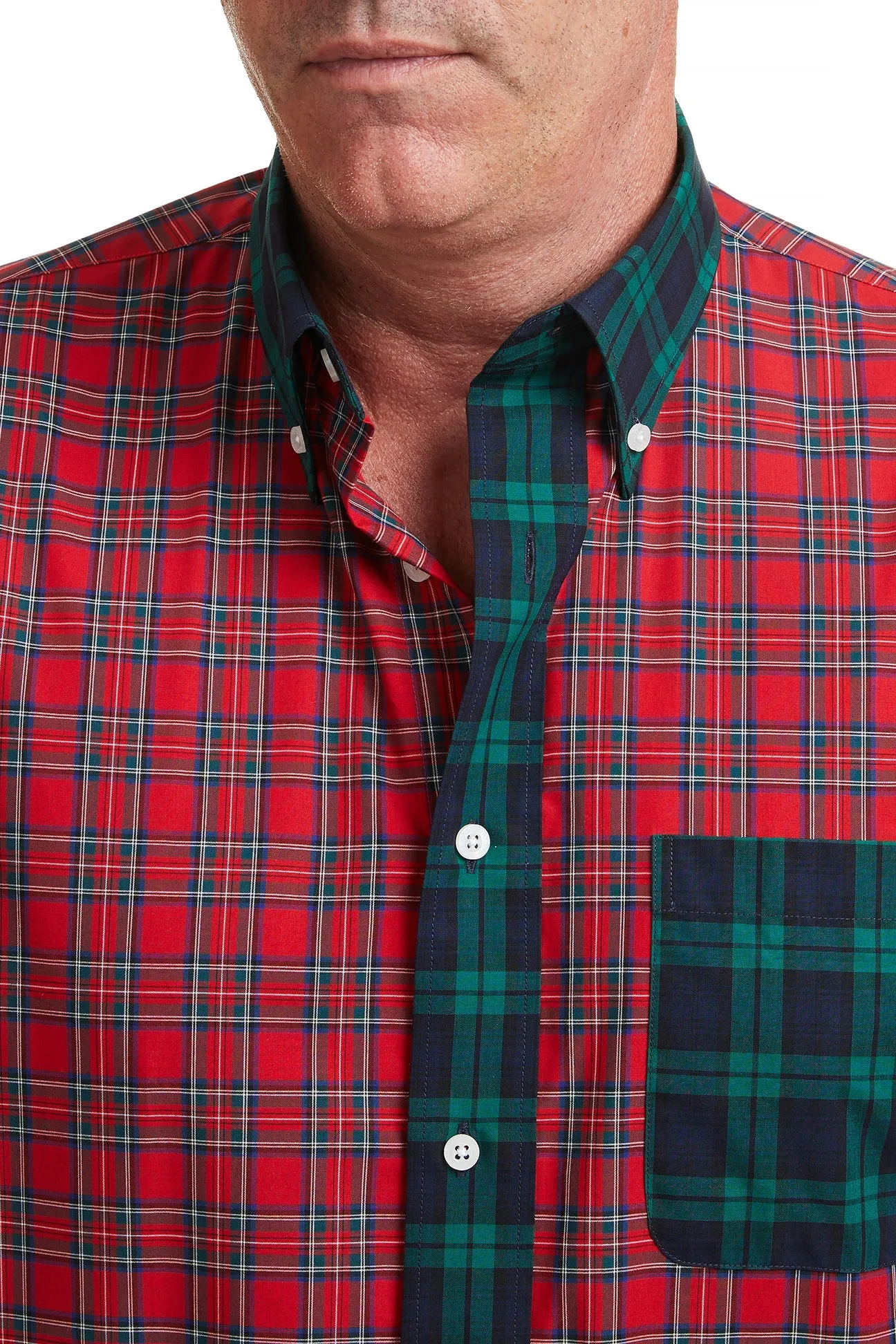 Chase Shirt Tartan Panel
