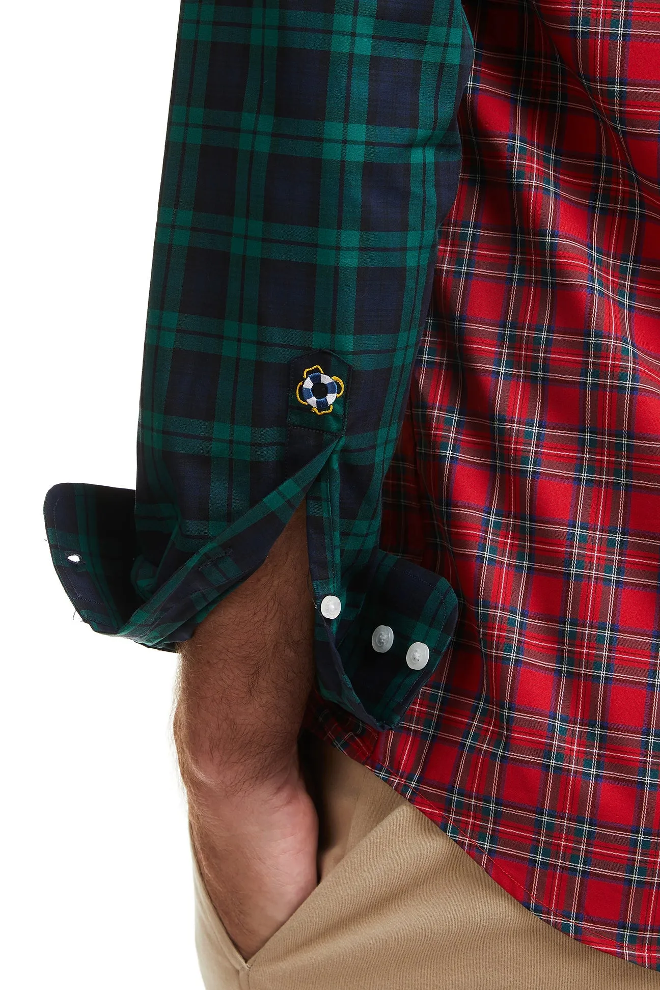 Chase Shirt Tartan Panel