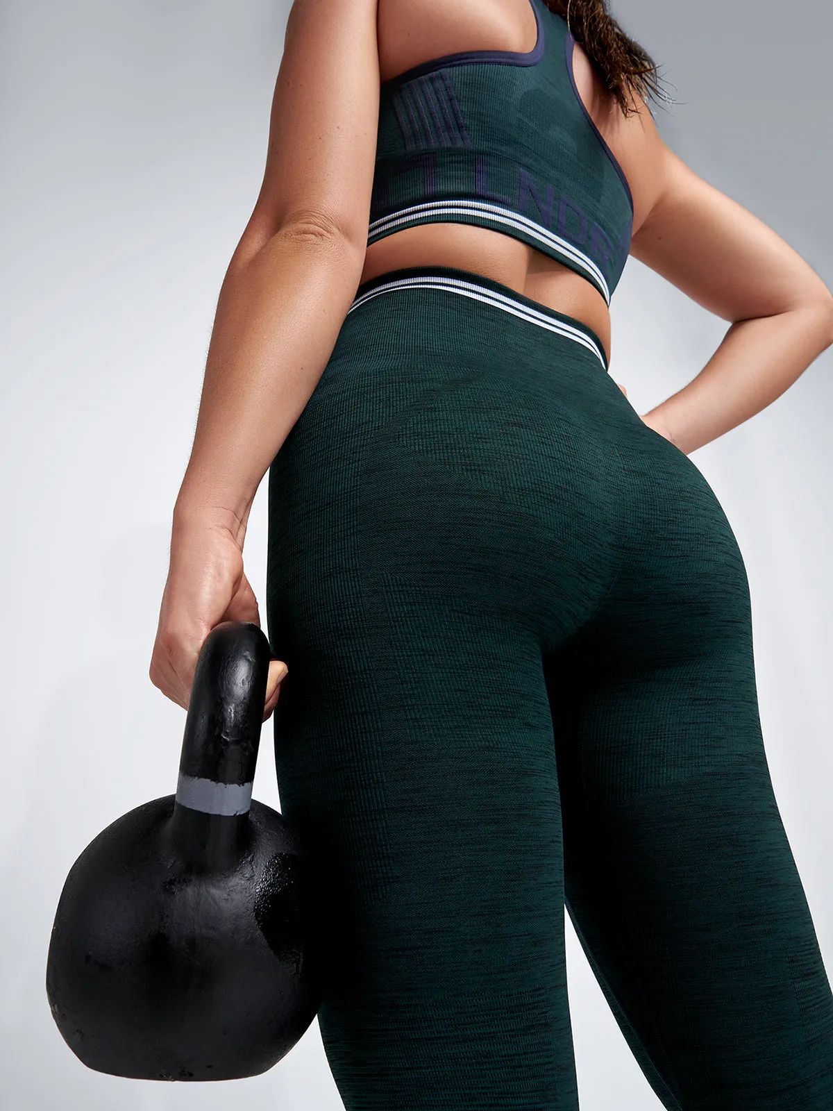 CHISEL LIGHT 7/8 Legging Dark Green Marl