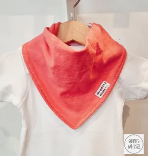 Coral Dribble Bib