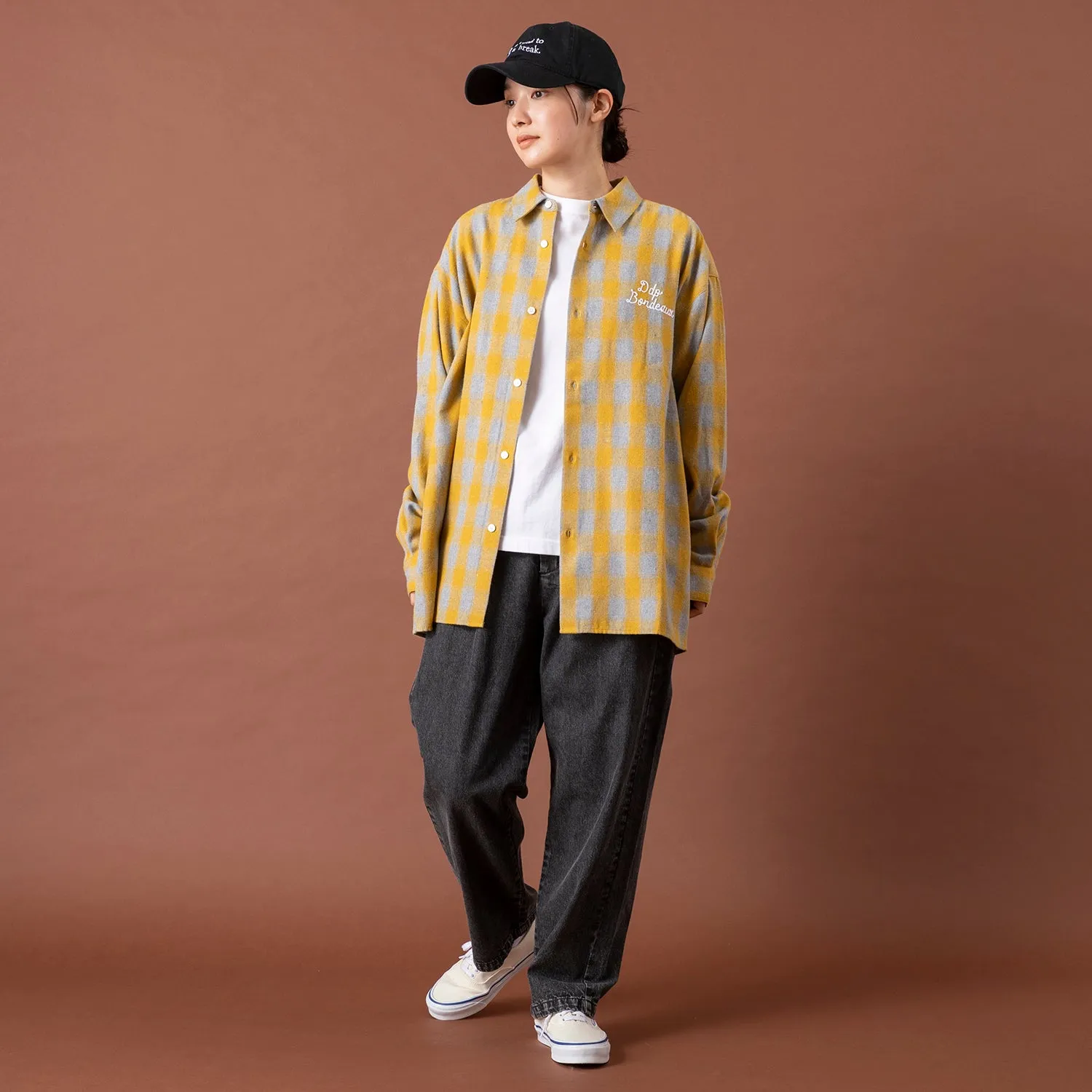 ddp | ディーディーピー　CHAIN STITCH FLANNEL SHIRTS
