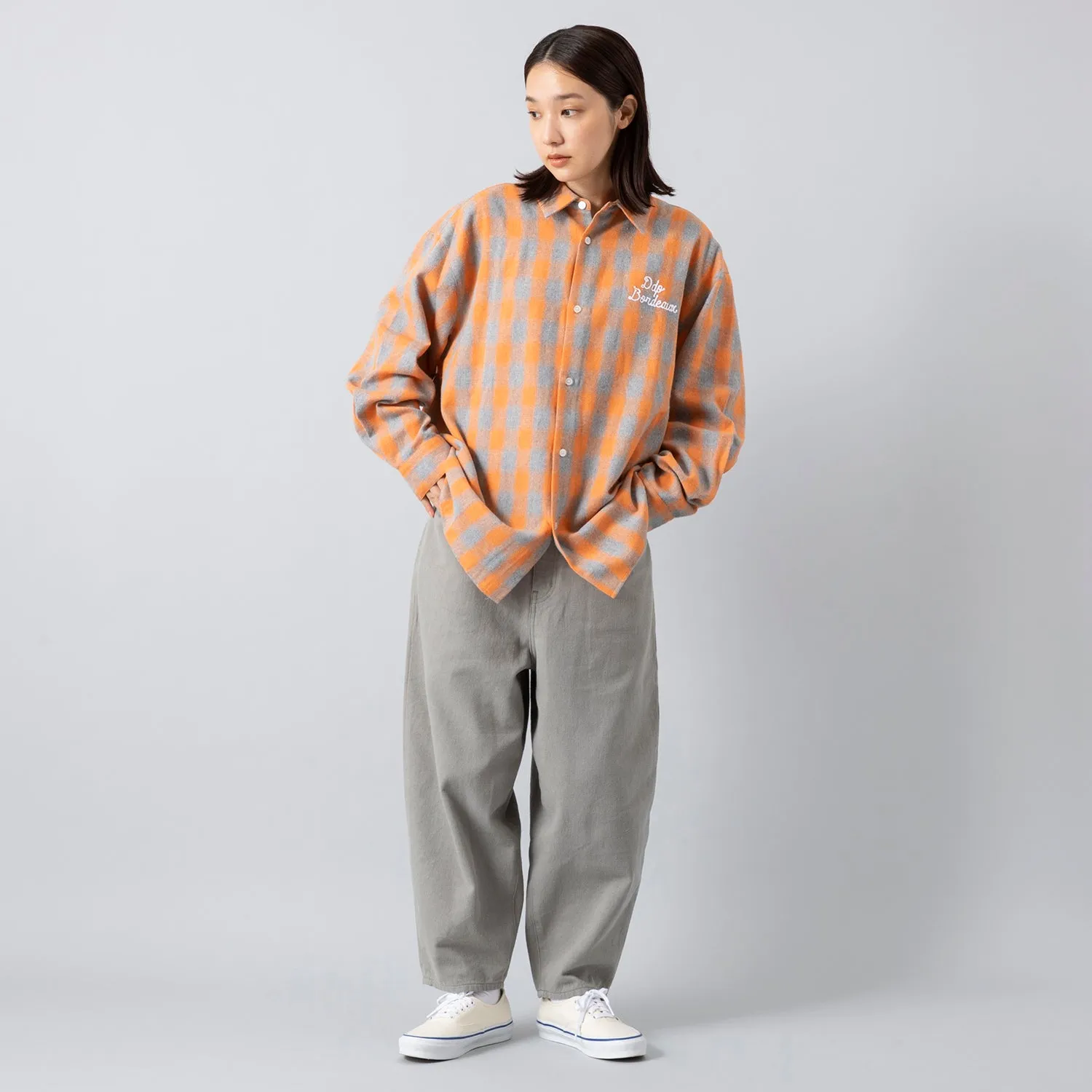 ddp | ディーディーピー　CHAIN STITCH FLANNEL SHIRTS