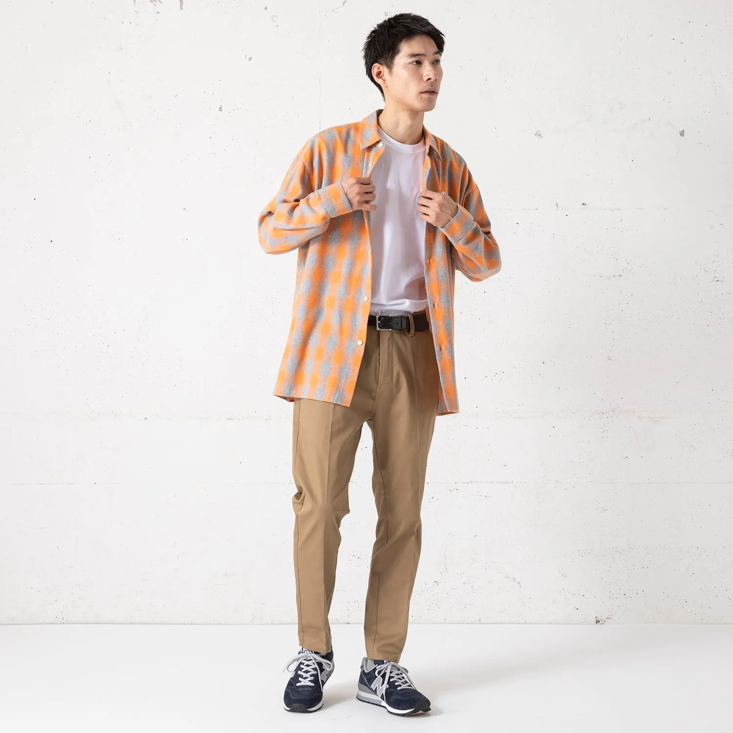 ddp | ディーディーピー　CHAIN STITCH FLANNEL SHIRTS