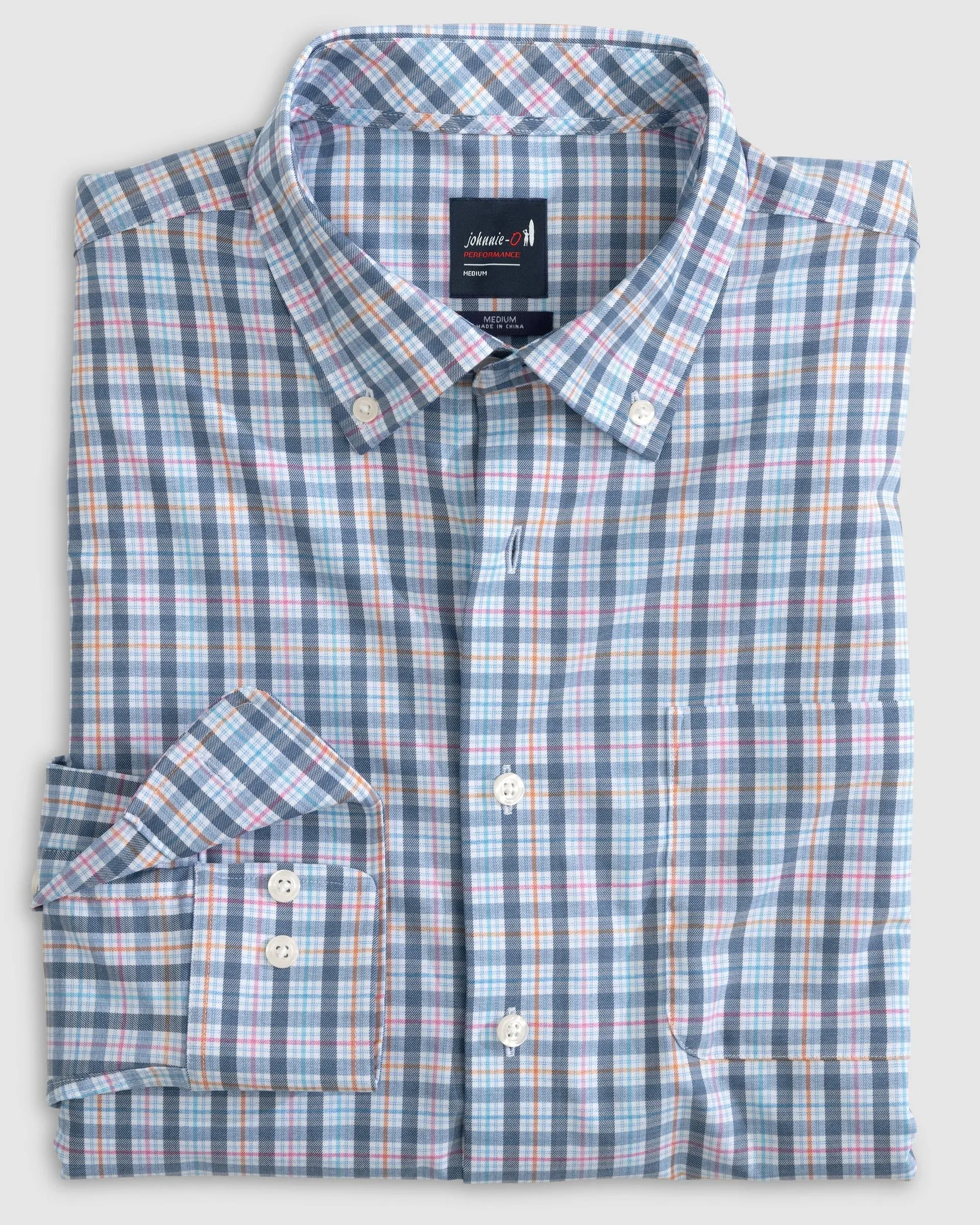 Dells Jr. Performance Button Up Shirt