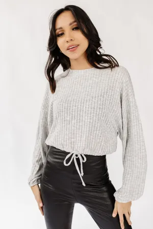 Early Mornings Ribbed Top