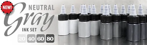 Eternal Ink Neutral Gray Set - 1oz (30Ml)