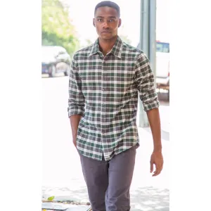 Evergreen Long Sleeve Flannel Shirt