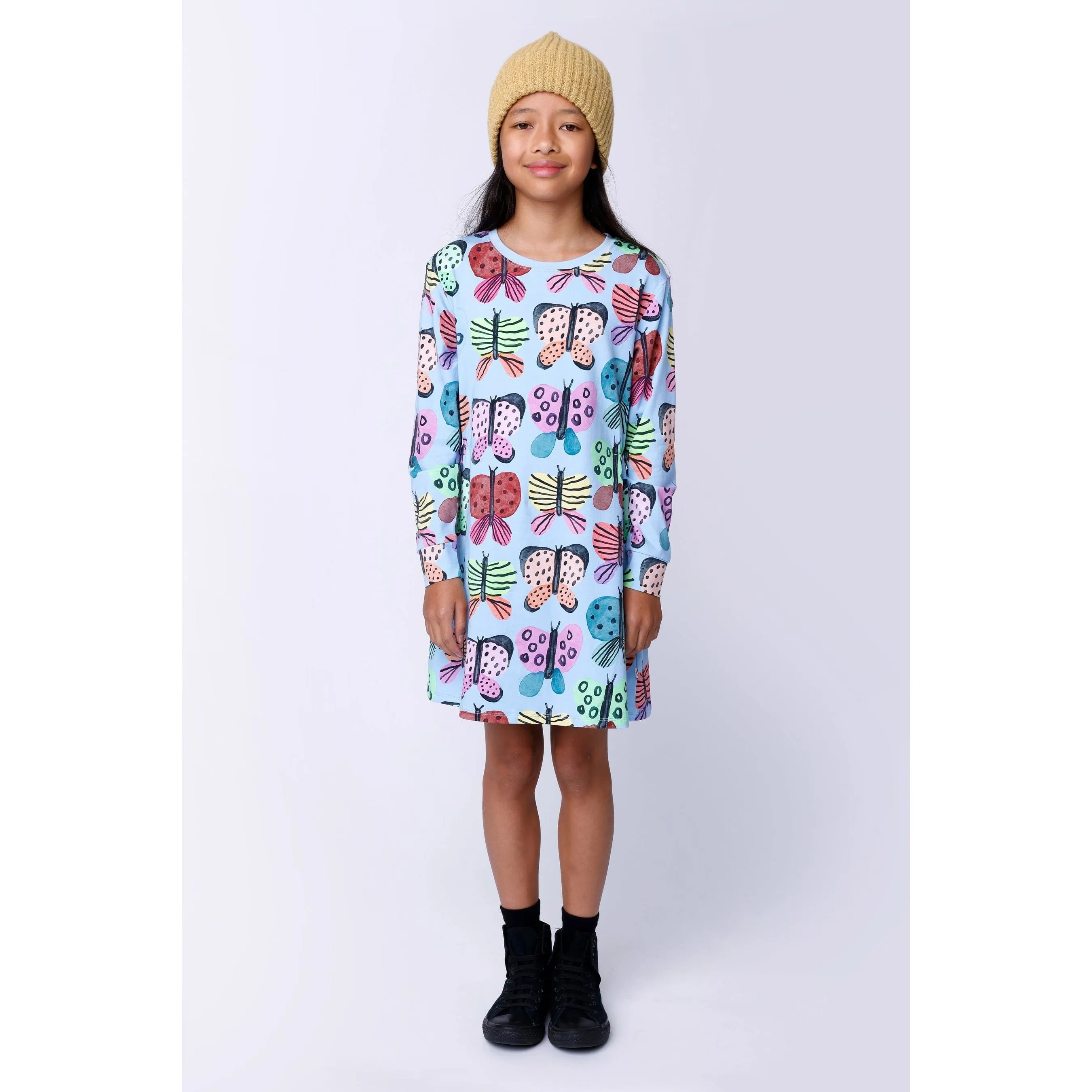 Flutter Dress - Light Blue