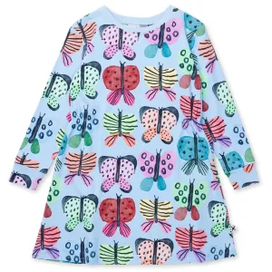 Flutter Dress - Light Blue