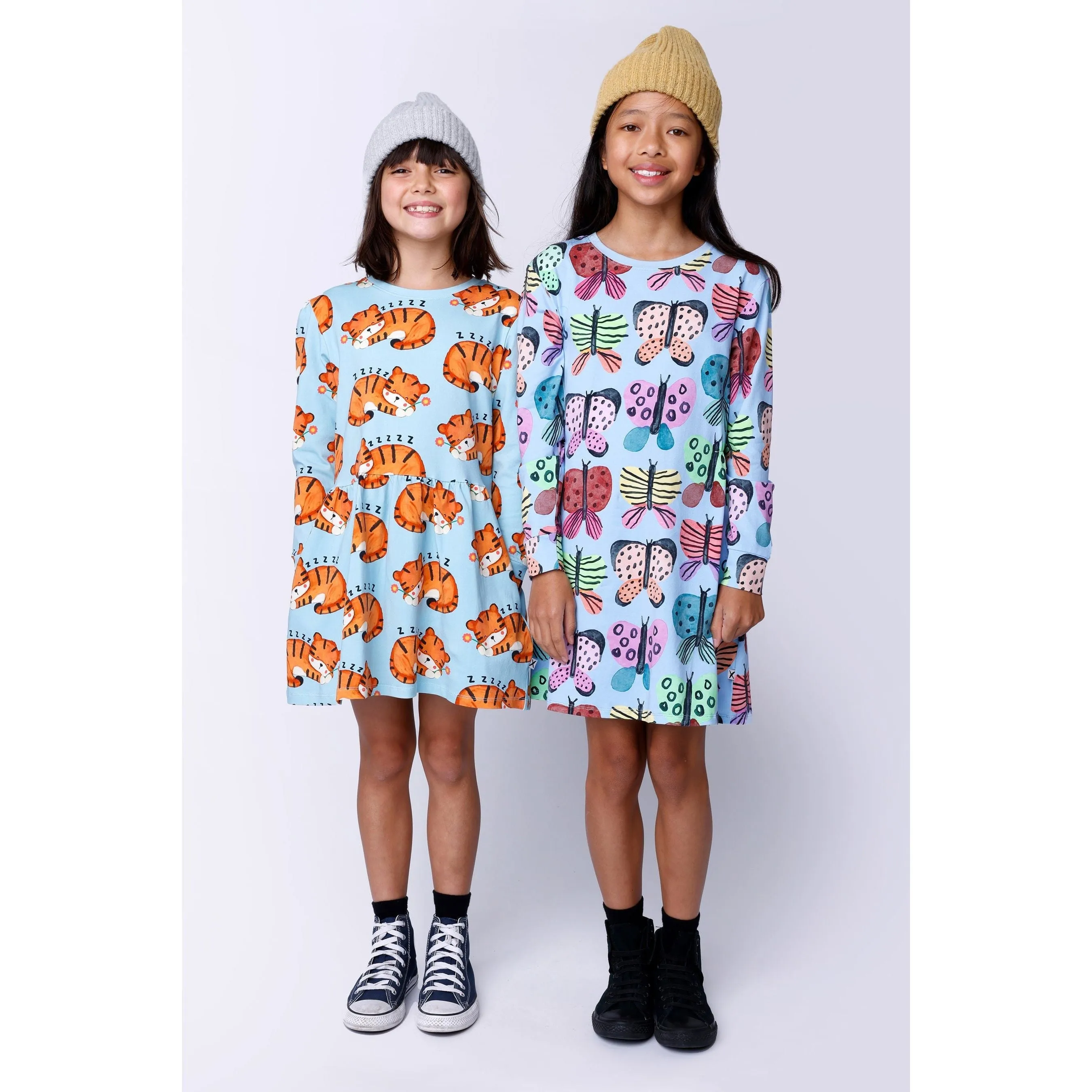 Flutter Dress - Light Blue