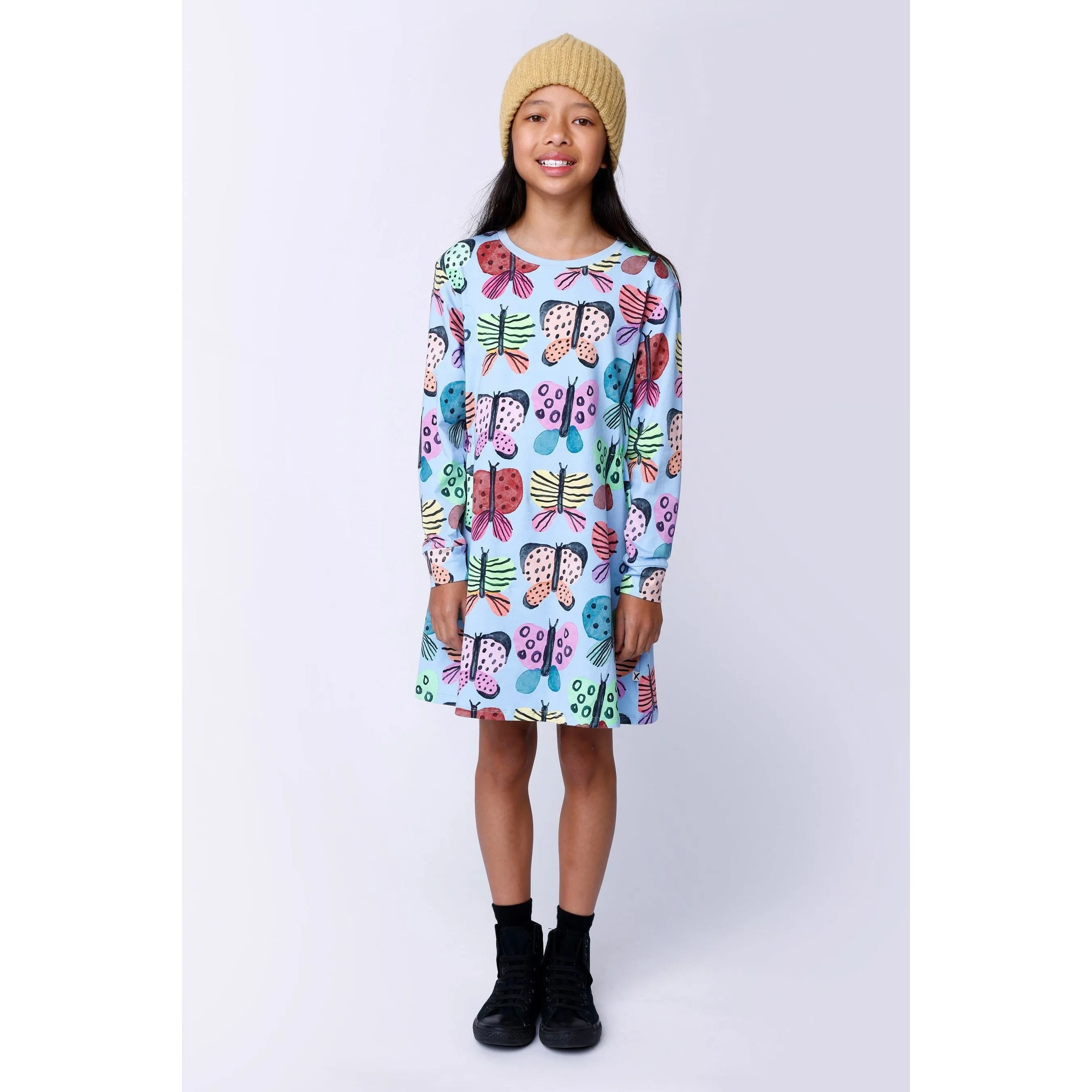Flutter Dress - Light Blue