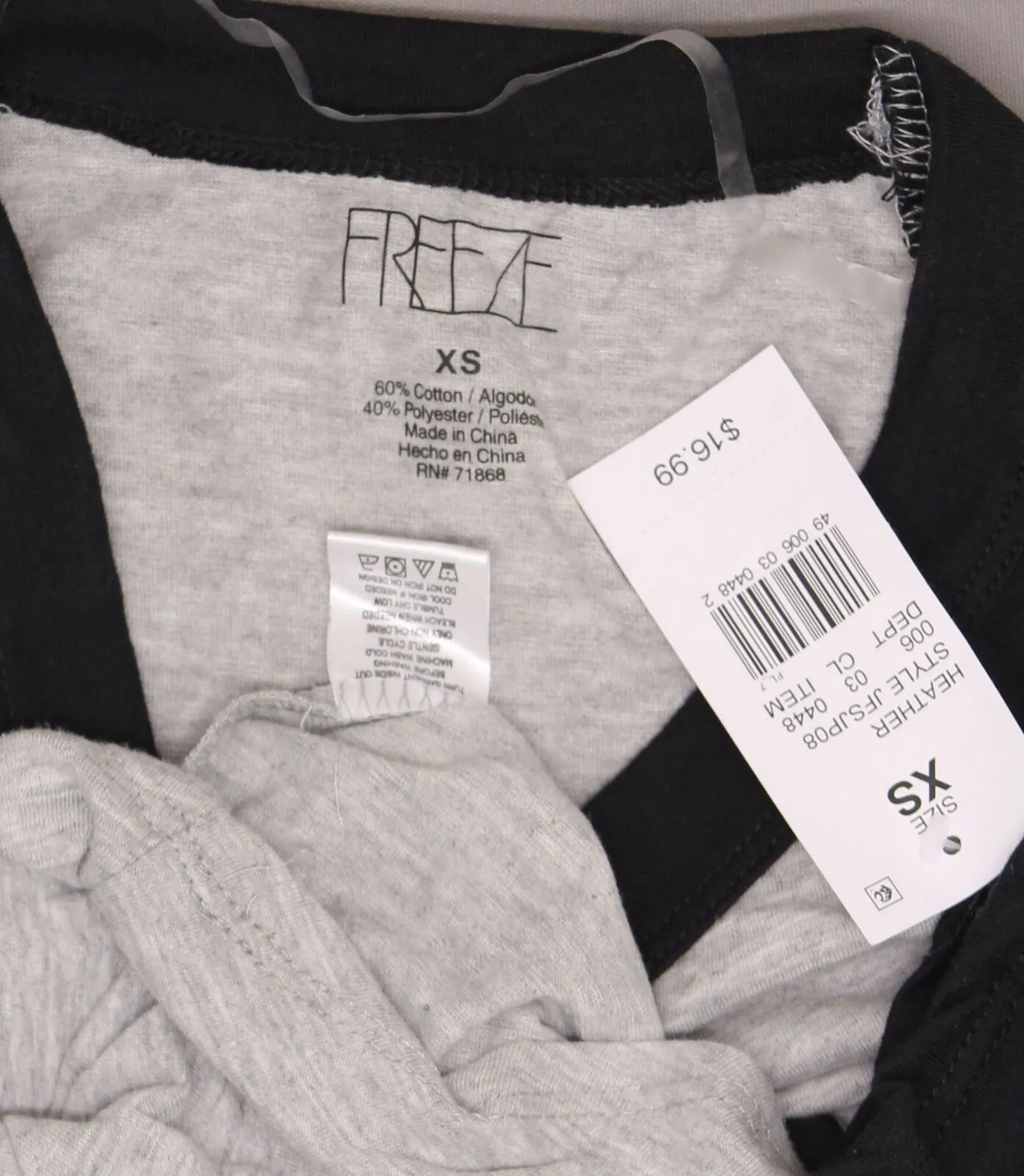 FREEZE Women's 3/4 Sleeve DRINKING WINE FEELING FINE Raglan Graphic T-Shirt