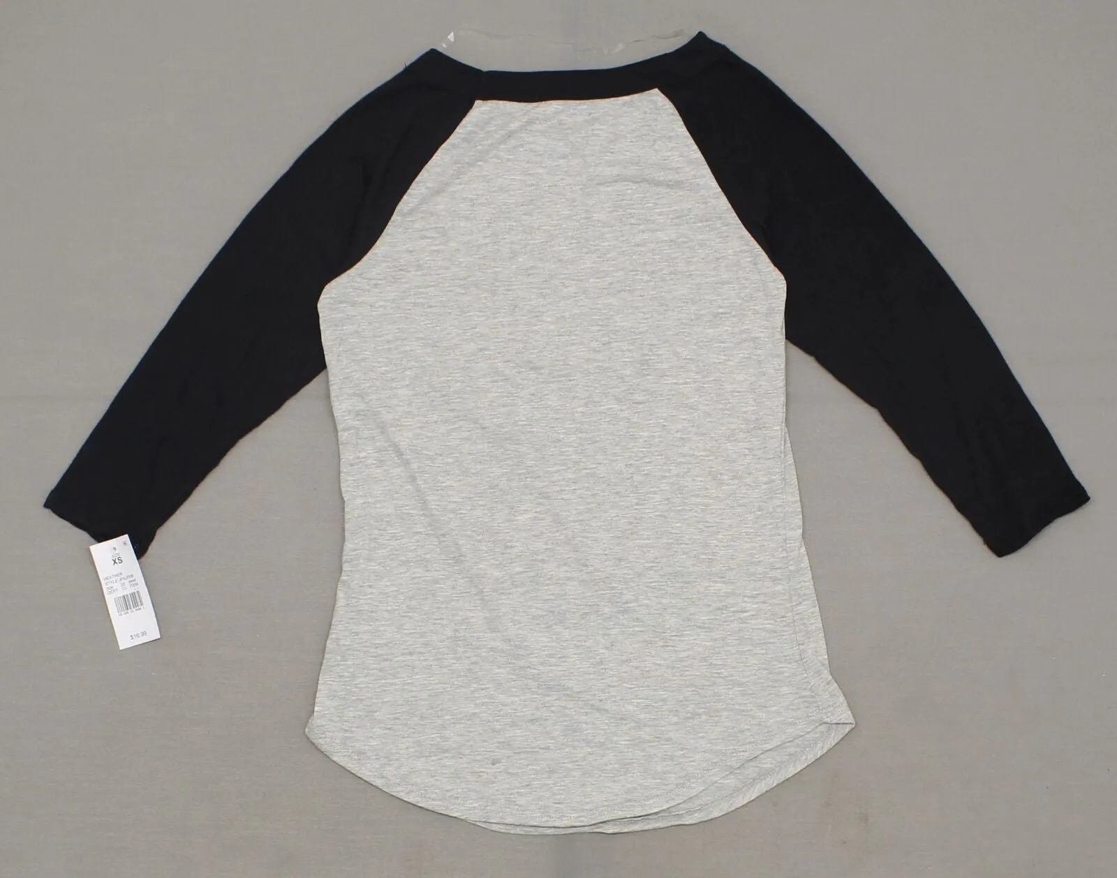 FREEZE Women's 3/4 Sleeve DRINKING WINE FEELING FINE Raglan Graphic T-Shirt