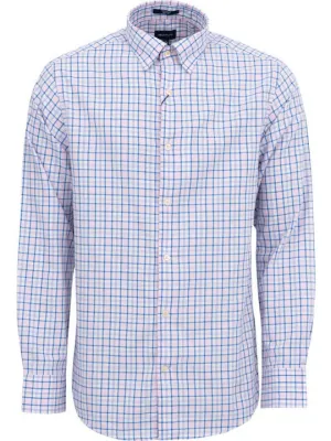GANT Cali Pink Tech Prep Oxford Plaid Button Down Shirt 3016330 Size M NWT