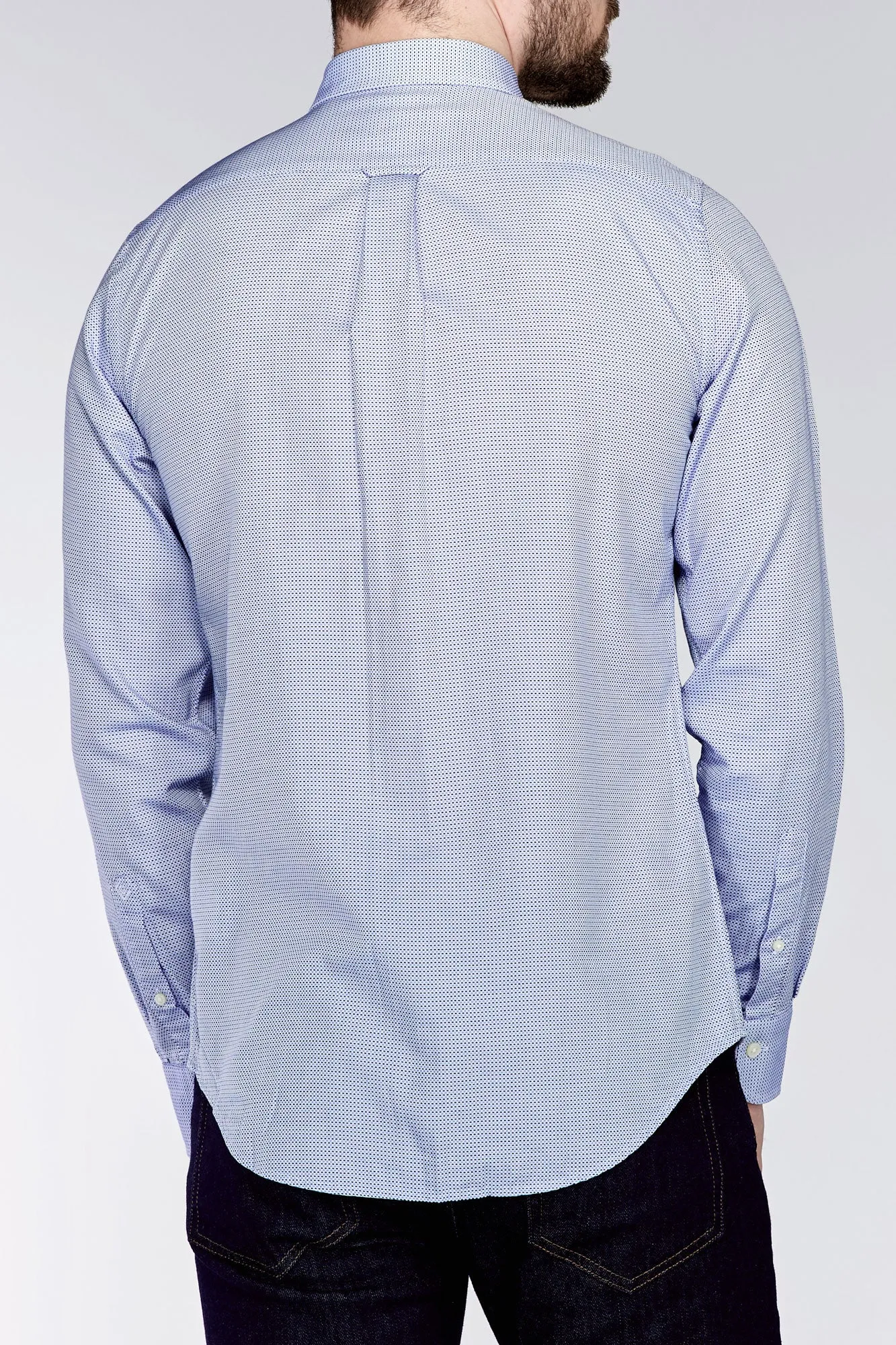 GANT DIAMOND G Men's Royal Oxford Micro Fitted Amalfi 303737 Size M $225 NWT