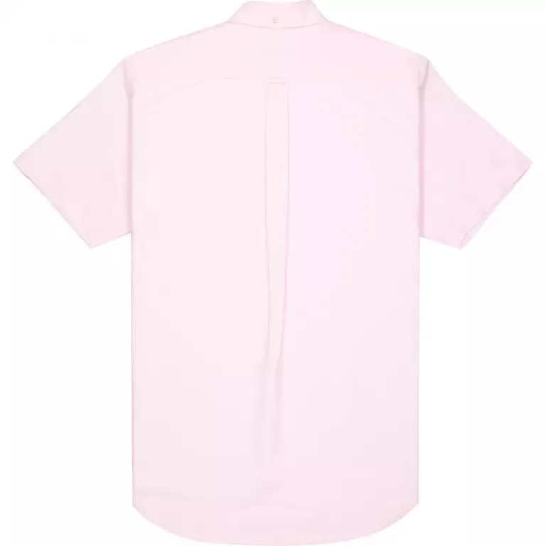 GANT Men's Light Pink Short Sleeve Oxford Button Down Shirt Size M NWT