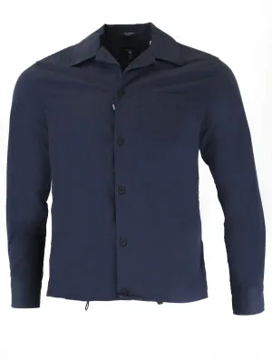 GANT Men's Navy Chino Shacket 3001030 Size Medium $175 NWT