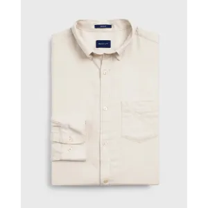 GANT Putty Windblown Flannel Button Down Shirt 3021330 Size M NWT