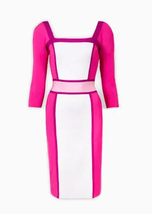 Genevieve - Color Block Dress