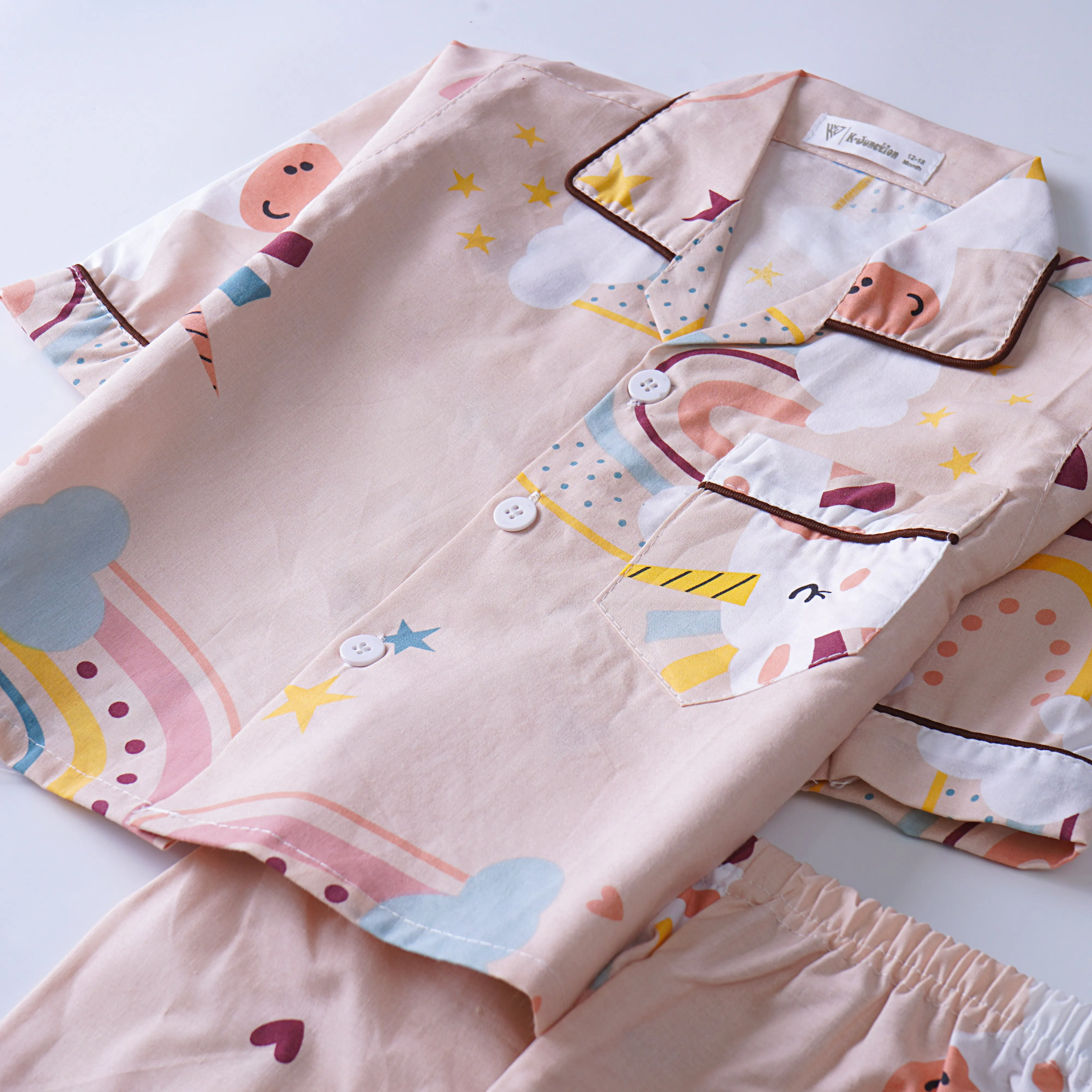 Girls Night Suit Full Sleeves