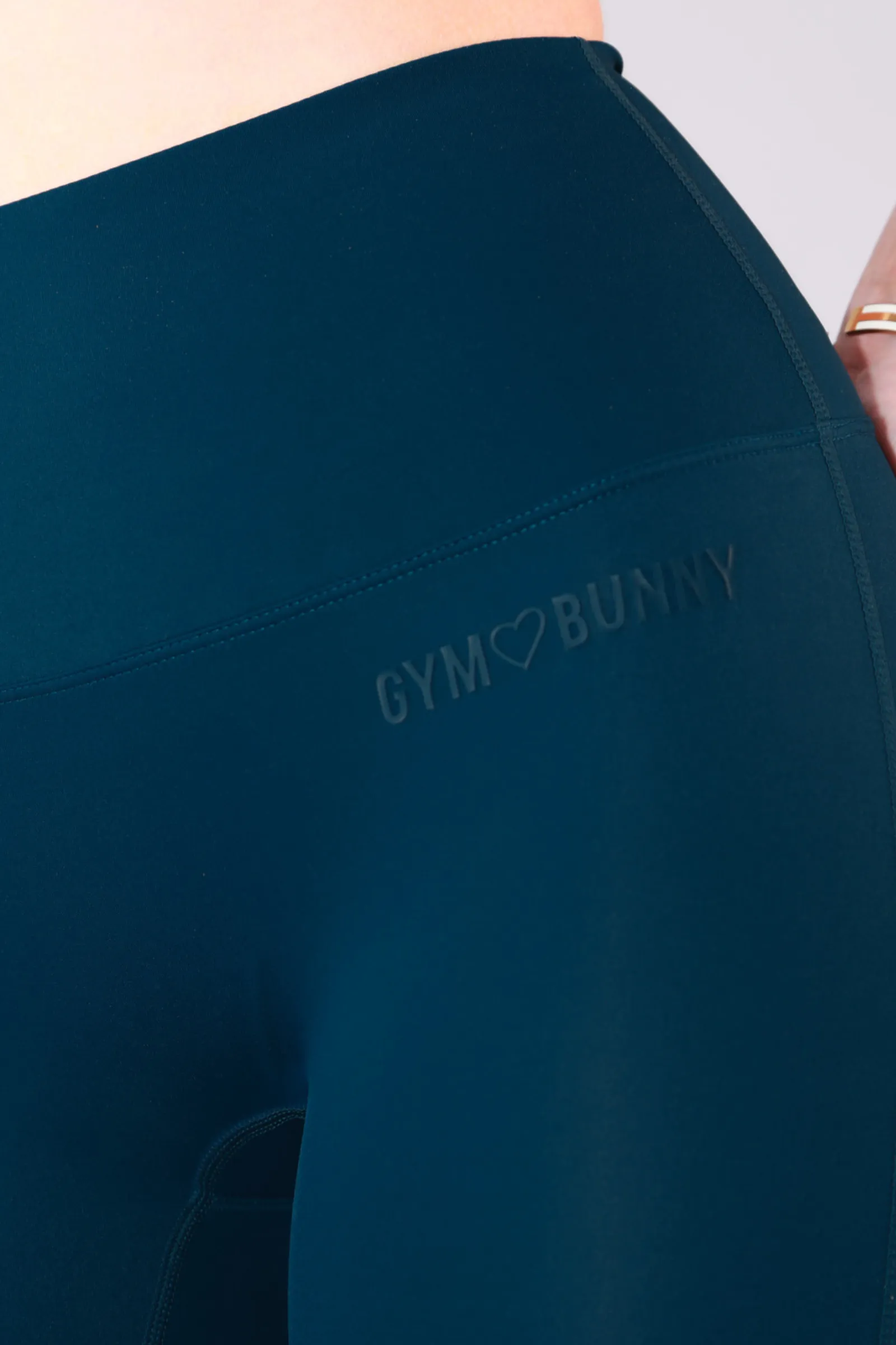Gym Bunny Flex Leggings- Cadet Blue