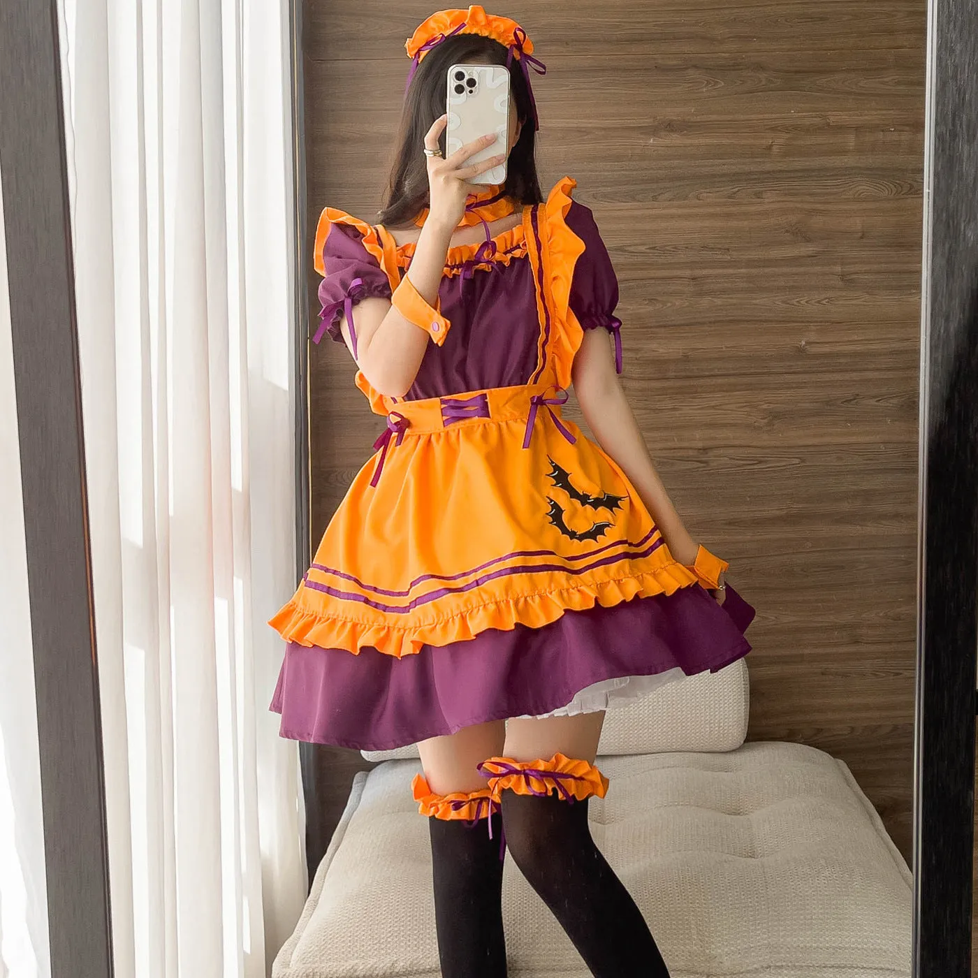 HALLOWEEN MAID DRESS KF82990