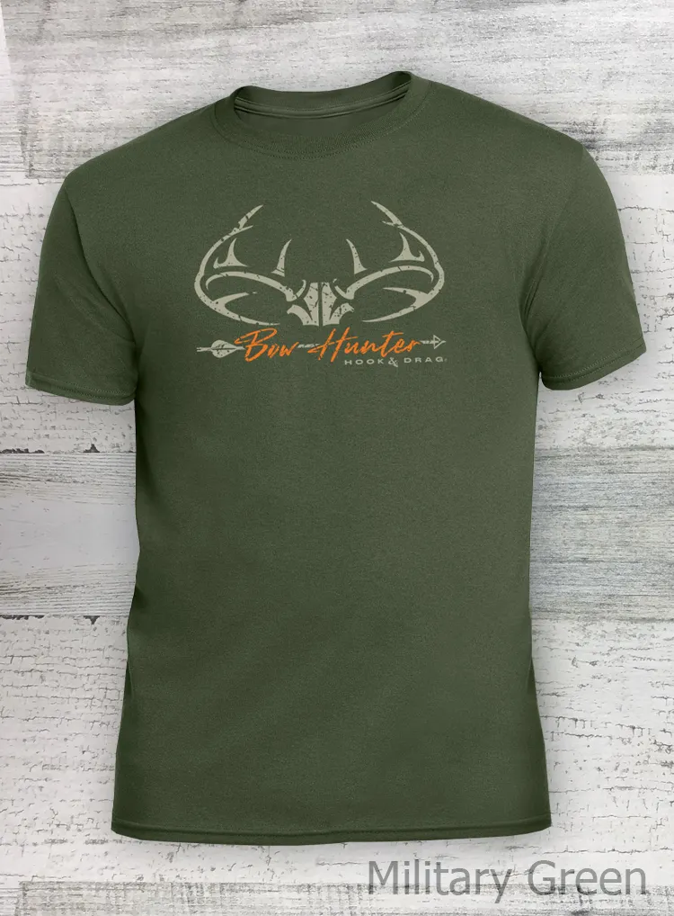 HD Bow Hunter I- Short Sleeve - 50/50 Hunting Shirt - various color and Youth options