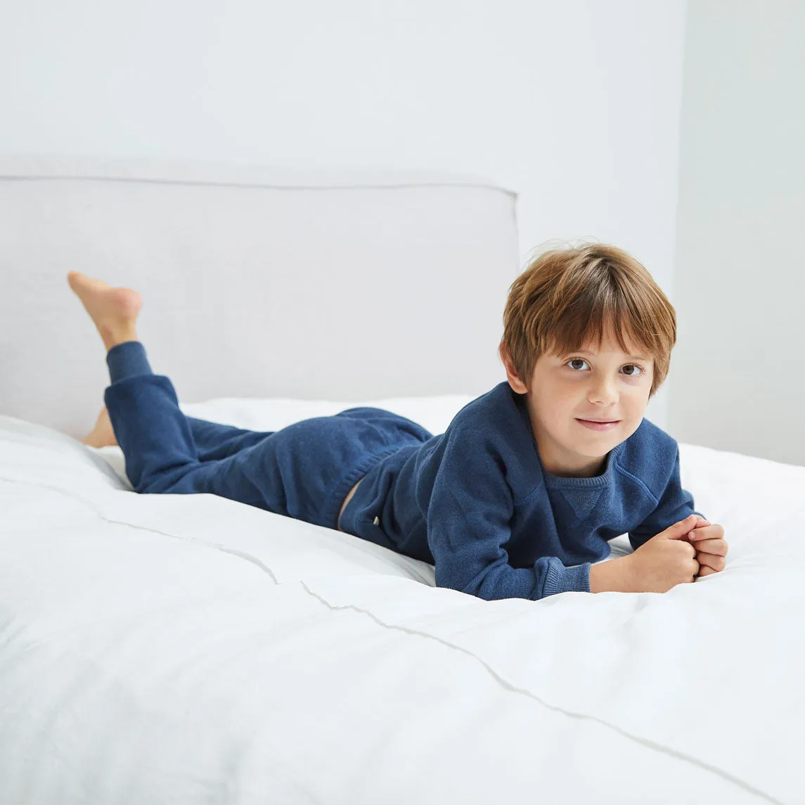 Heathered Vintage Sherpa Sweatshirt and Sweatpant Sets