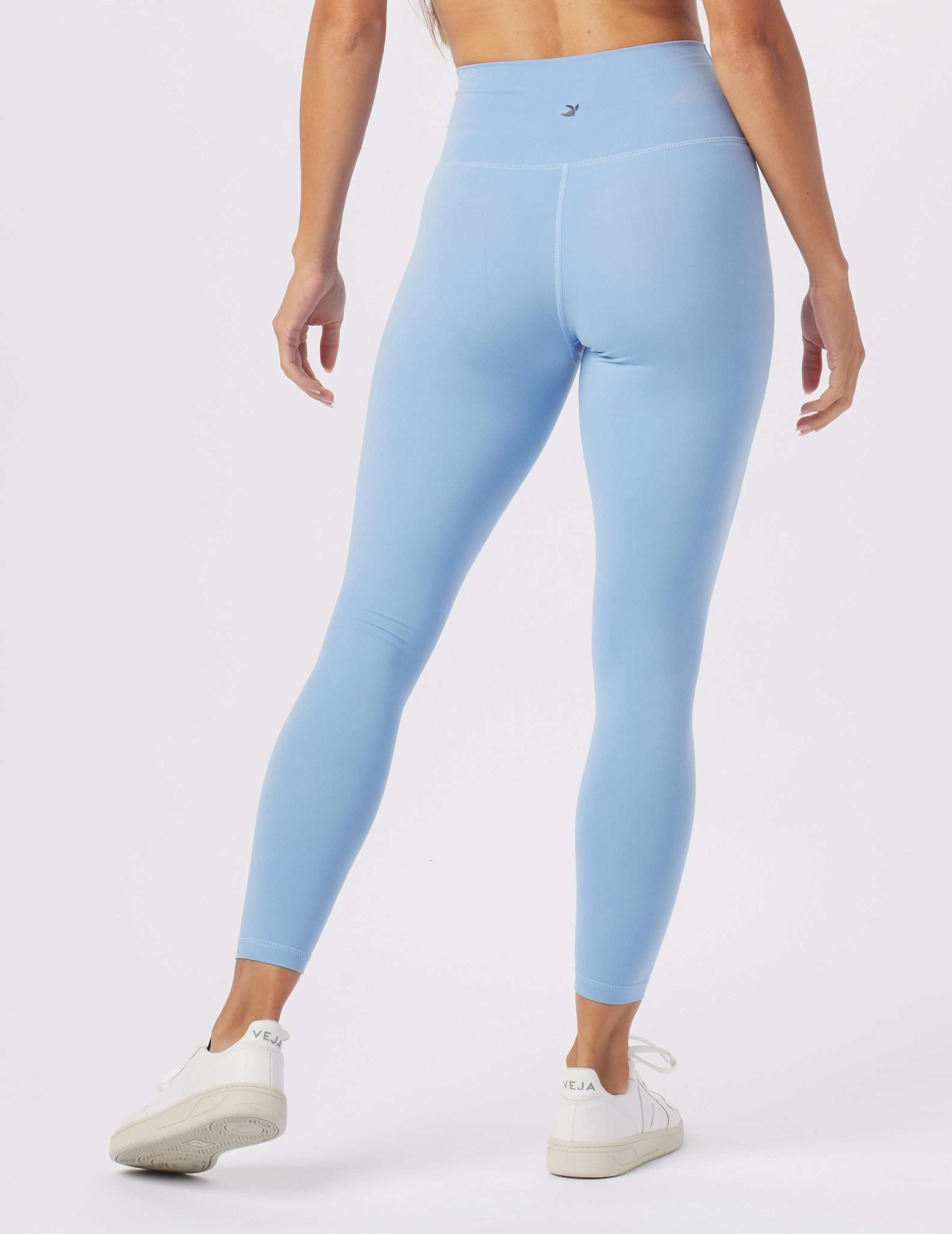 High Waist Pure 7/8: Ice Blue