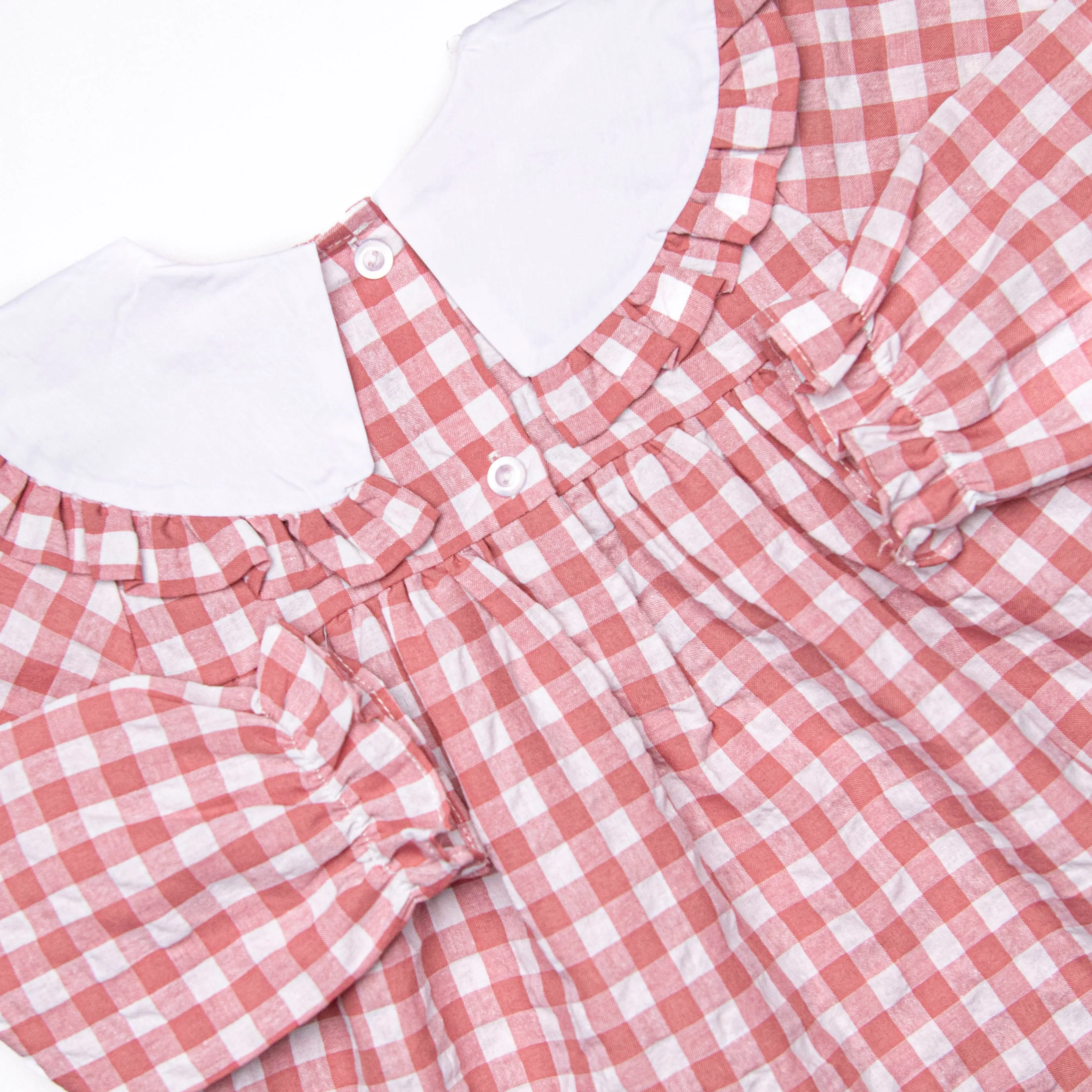 Hillside Orchard Bib Legging Set, Red Check