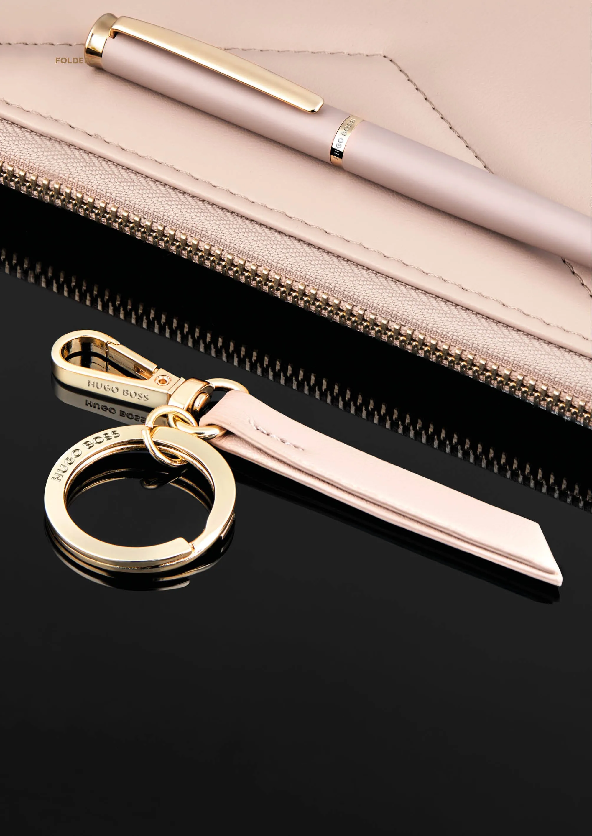 HUGO BOSS HAK311X-Key ring Triga Nude