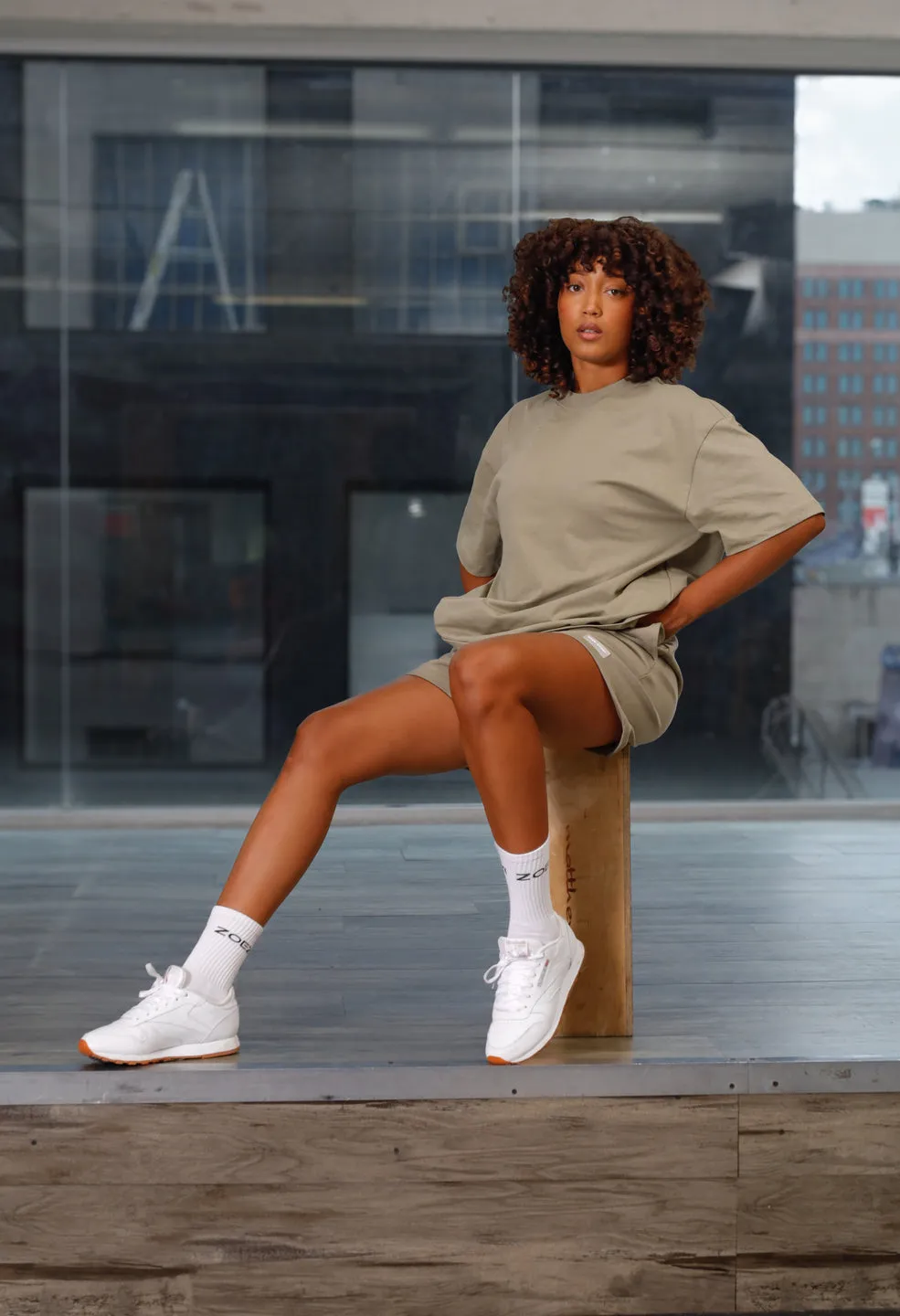 Kamili Oversized Unisex Shorts
