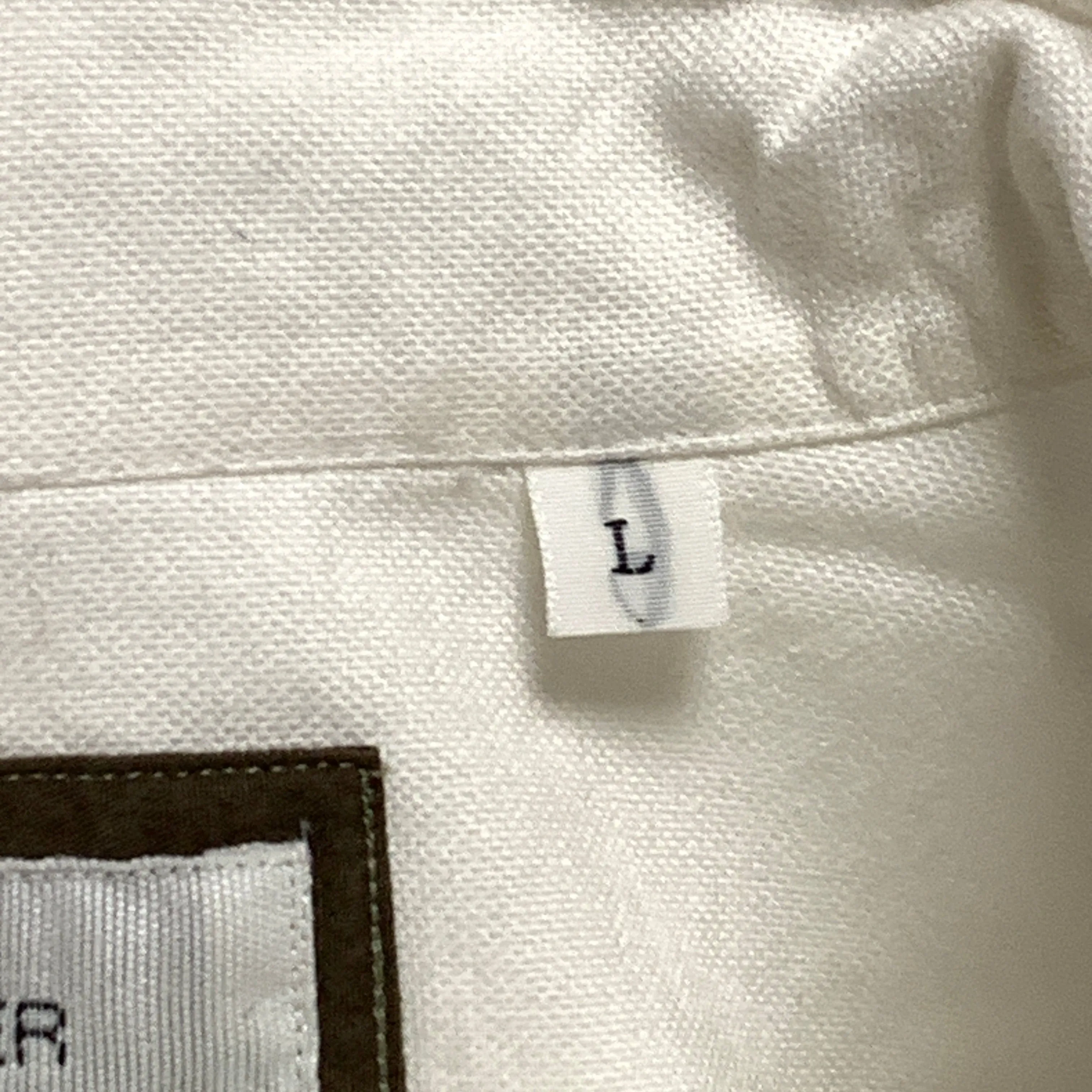 [L] United Arrows x Nick Wooster Long Tail Cotton Oxford BD L/S Shirt