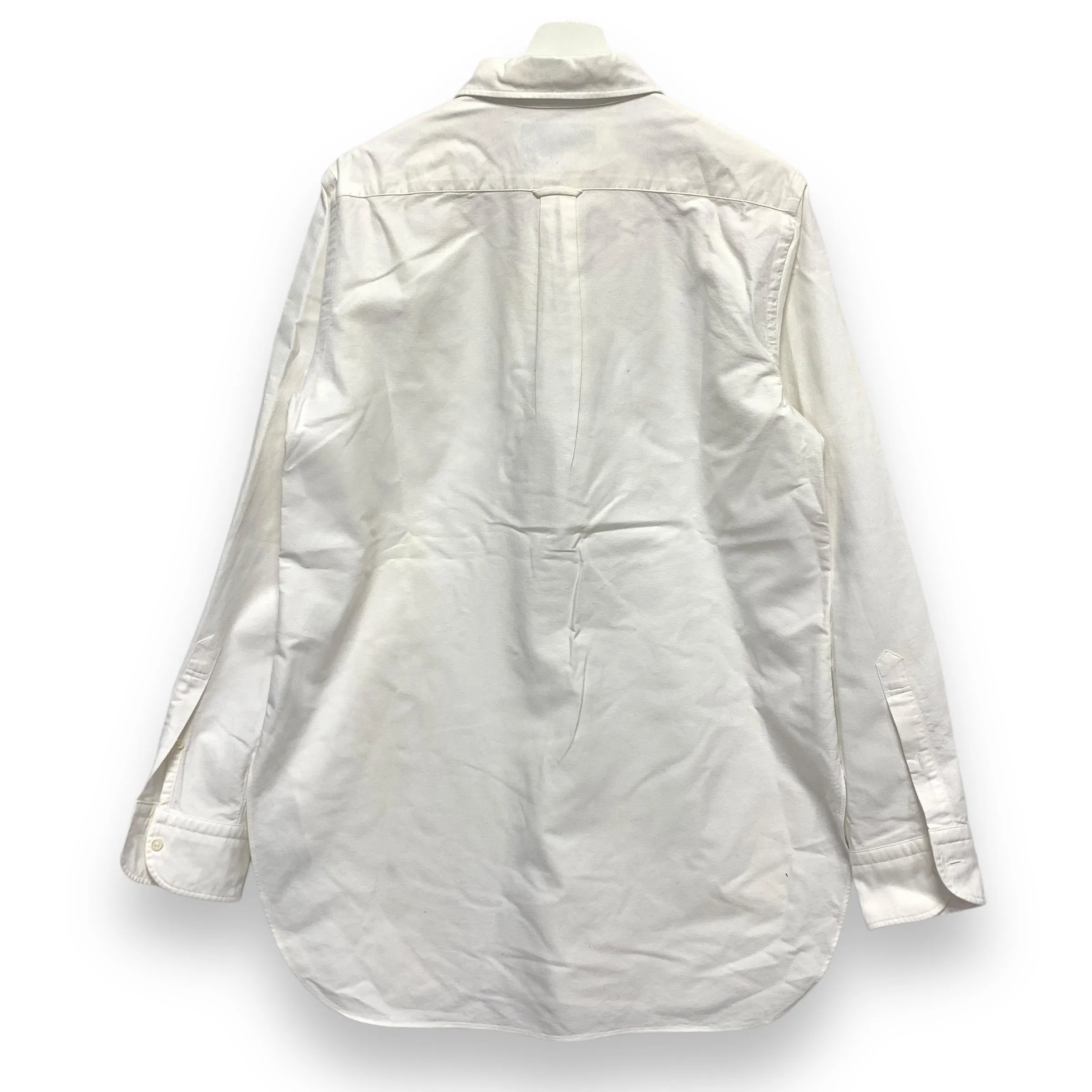 [L] United Arrows x Nick Wooster Long Tail Cotton Oxford BD L/S Shirt