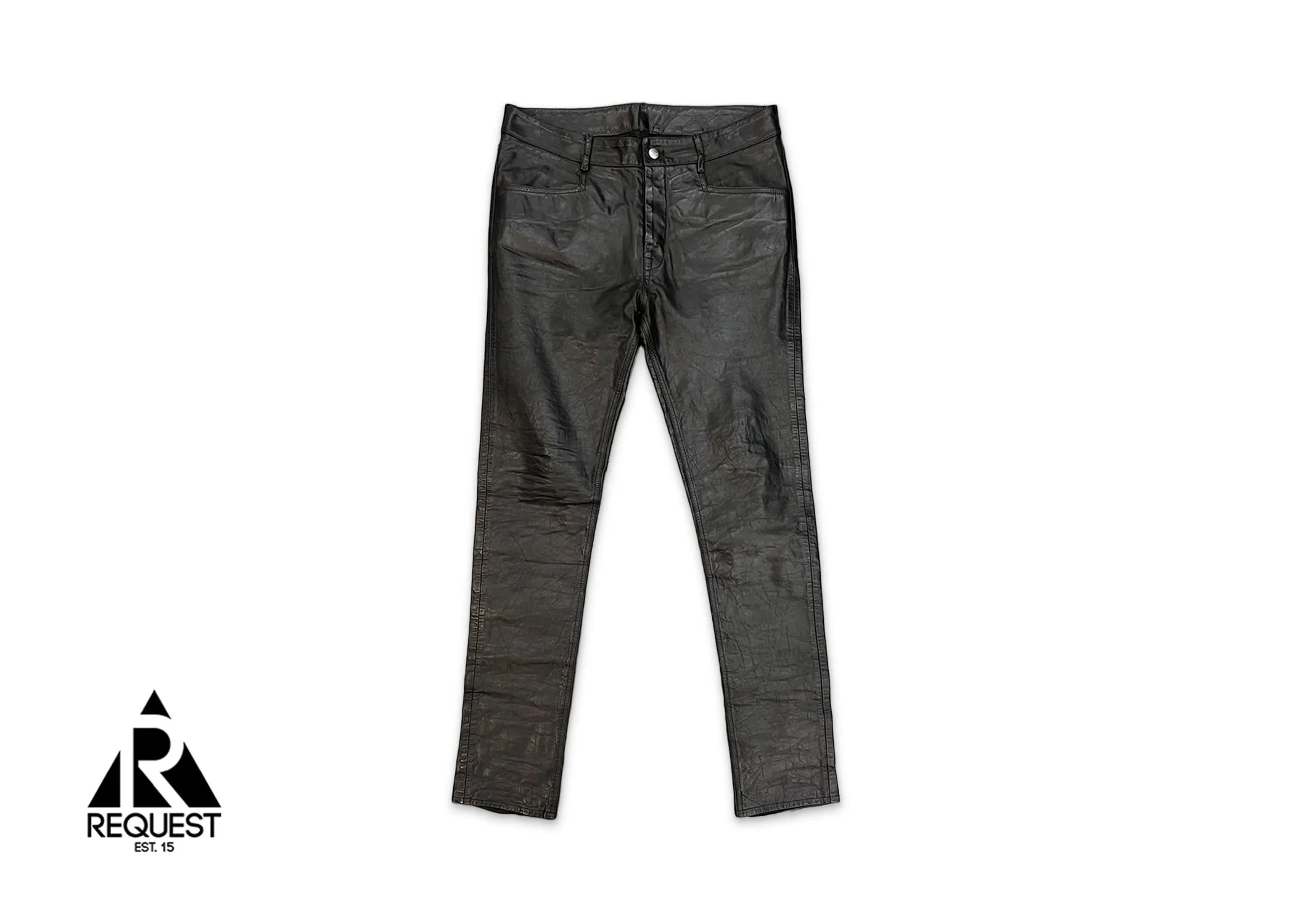 Leather Tyrone Trousers "Black"